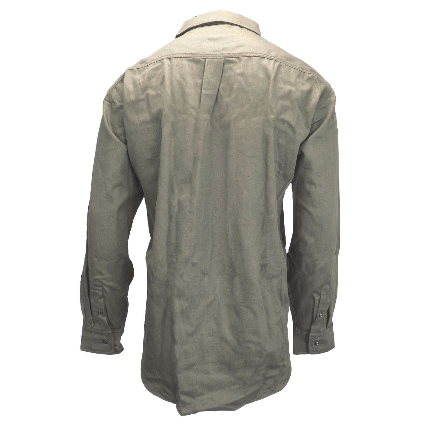 Khaki Button Up Shirt - Neese - Long Sleeve FR