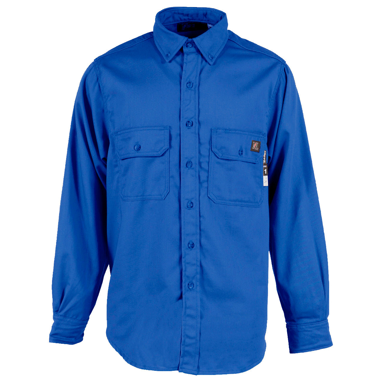 Gray Button Up Shirts - Neese - Nomex Fabric