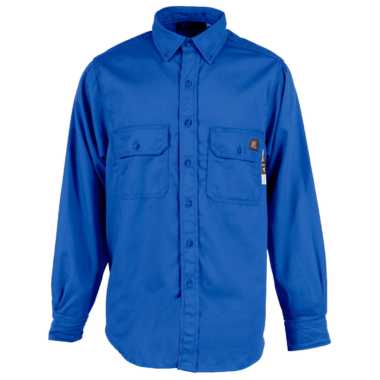Gray Button Up Shirt - Neese - Nomex Fabric