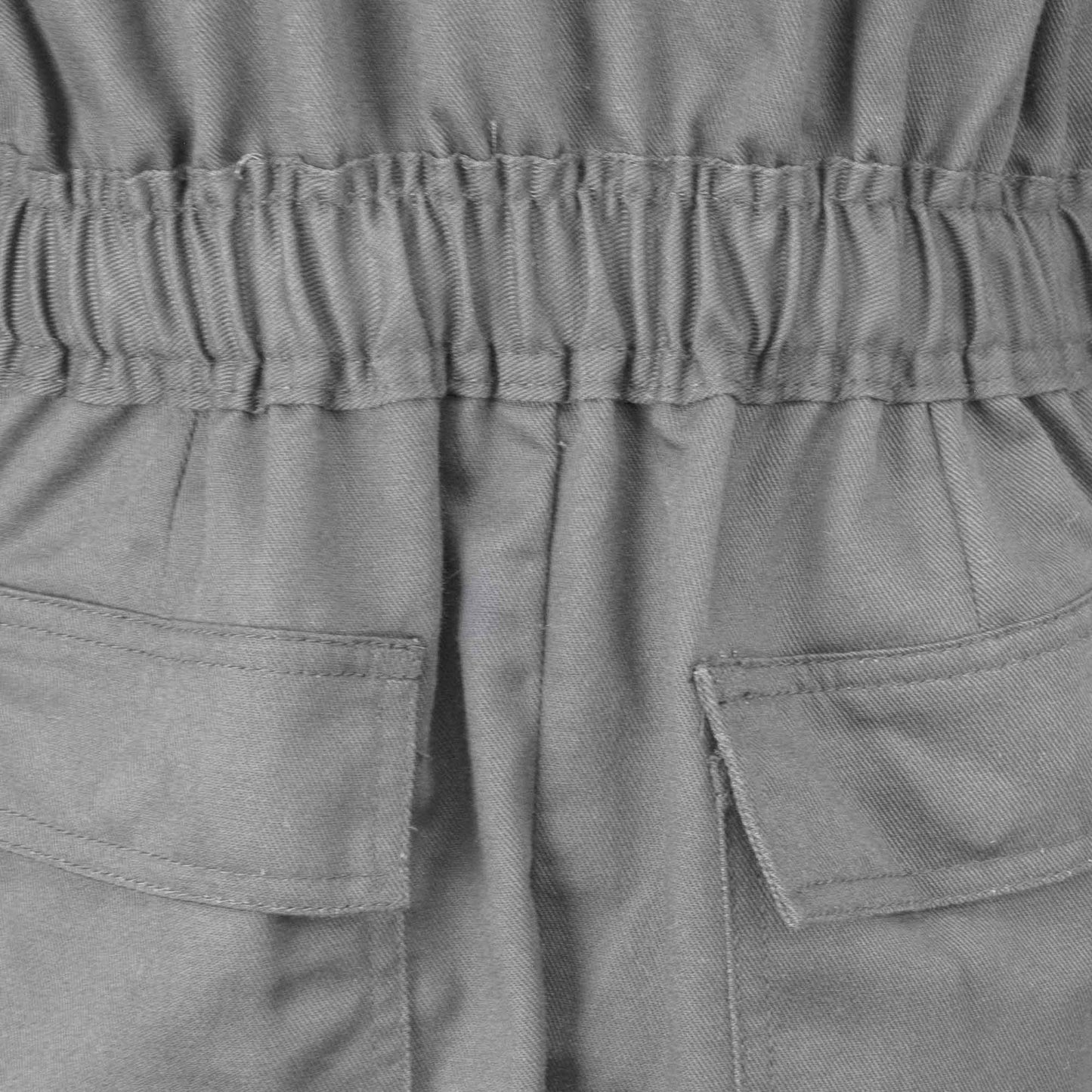 Gray Coveralls - Neese - Ultra-Soft Fabric