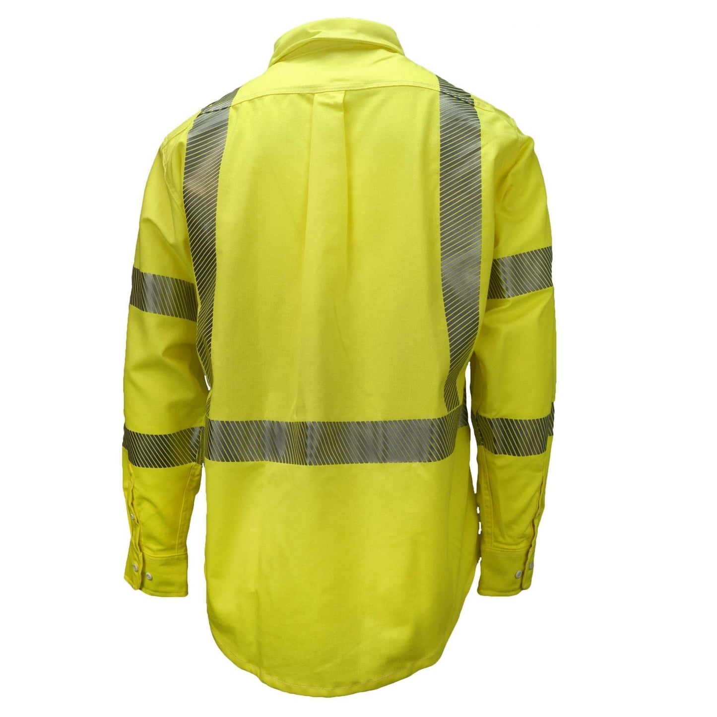 Yellow/Lime Button Up Shirts - Neese - High Visibility