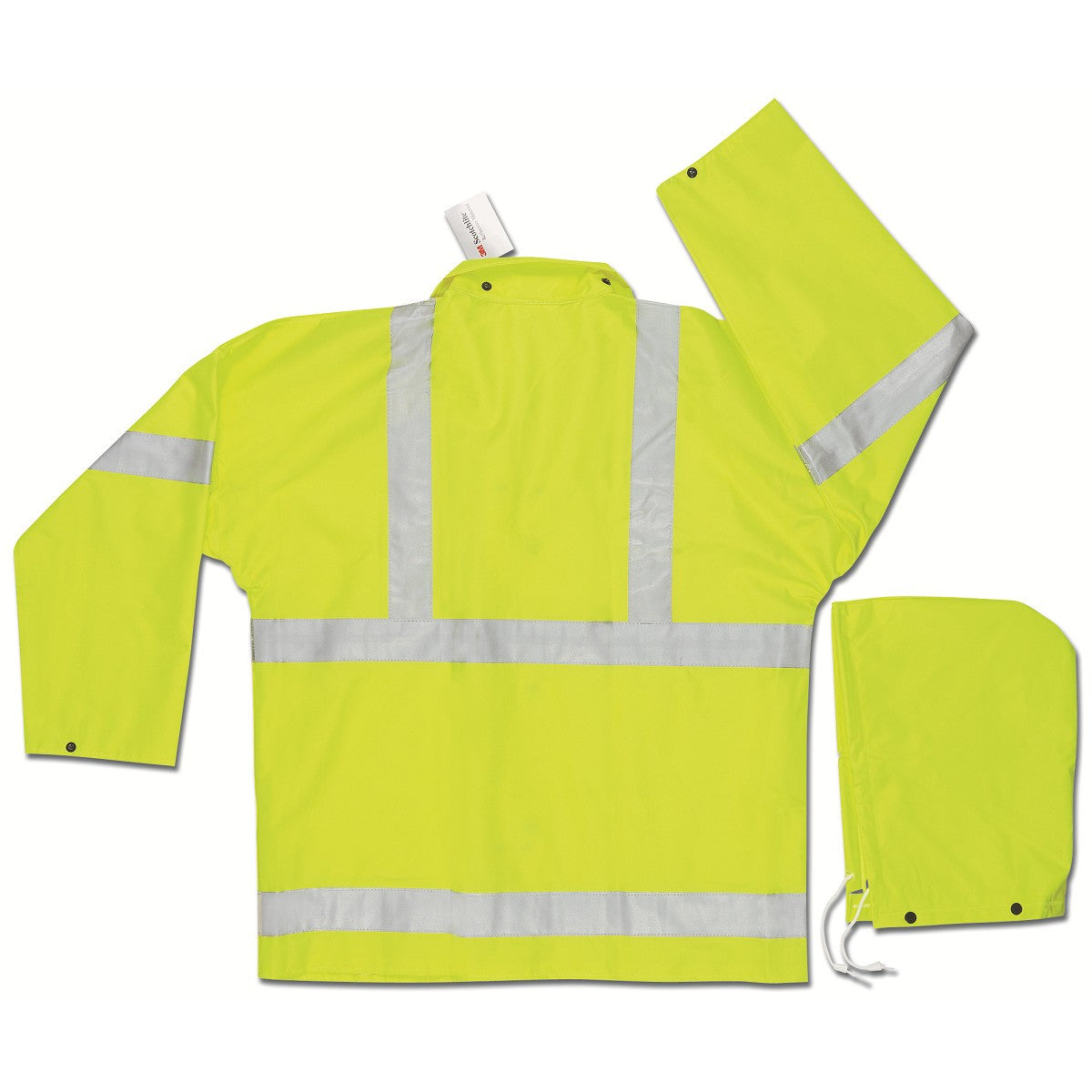 0.38mm Rain Suit - MCR Safety - High-Visibility Reflective