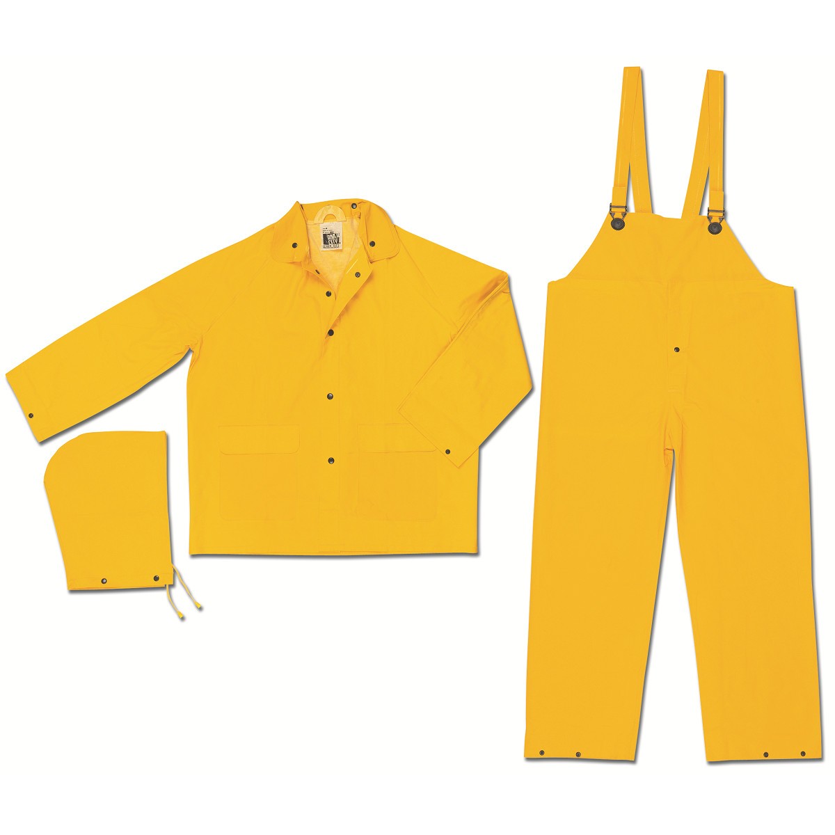 Yellow Rain Suits - MCR Safety - Durable PVC Design