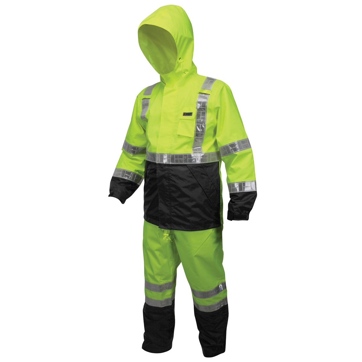 Orange/Black Rain Pants - MCR Safety - Waterproof Polyurethane