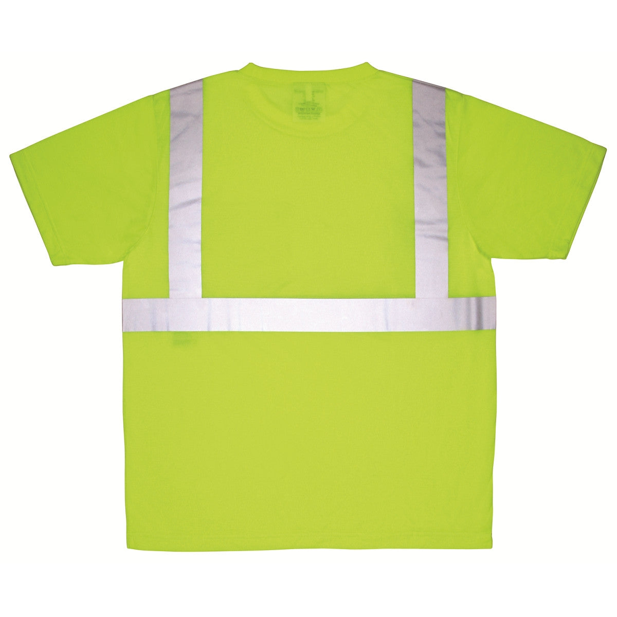 Yellow Lime Safety Shirt - MCR Safety - Reflective Jersey