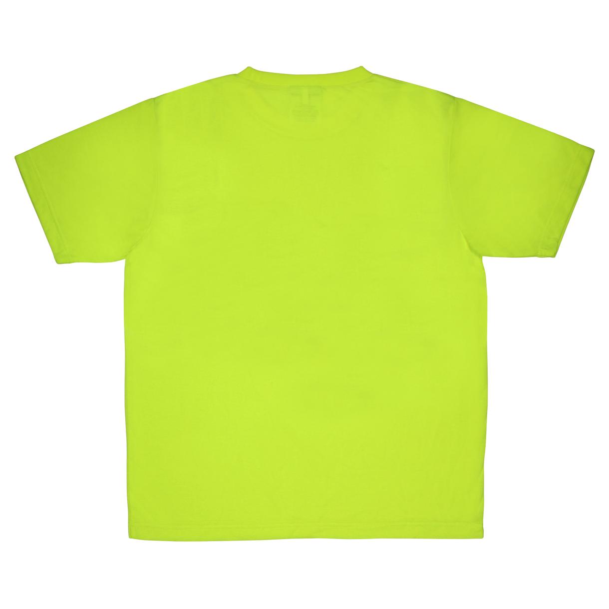Yellow/Lime Safety Shirt - MCR Safety - Lightweight Comfort