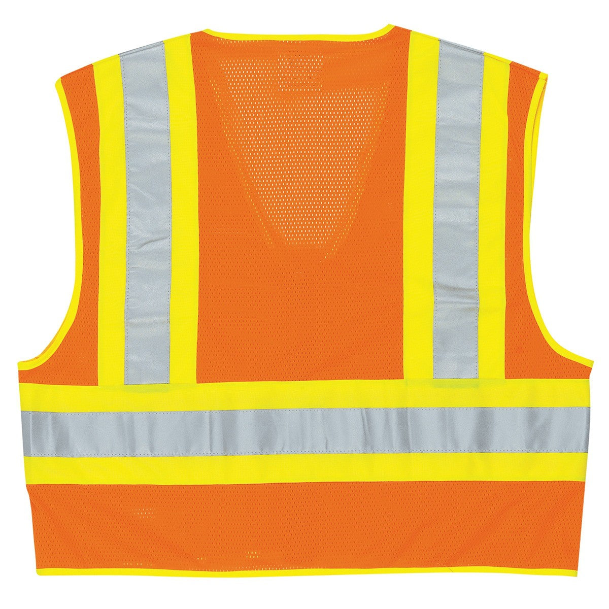 Yellow/Lime Safety Vests - MCR Safety - Two-Tone Design