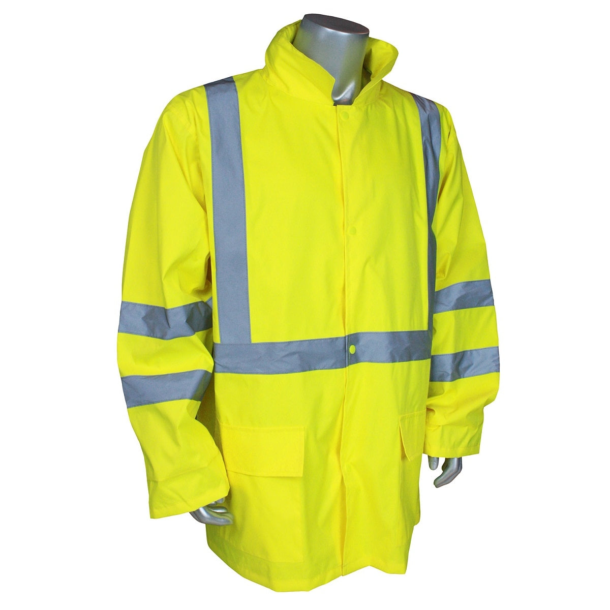 Yellow/Lime Rain Jacket - Radians - Lightweight Protection
