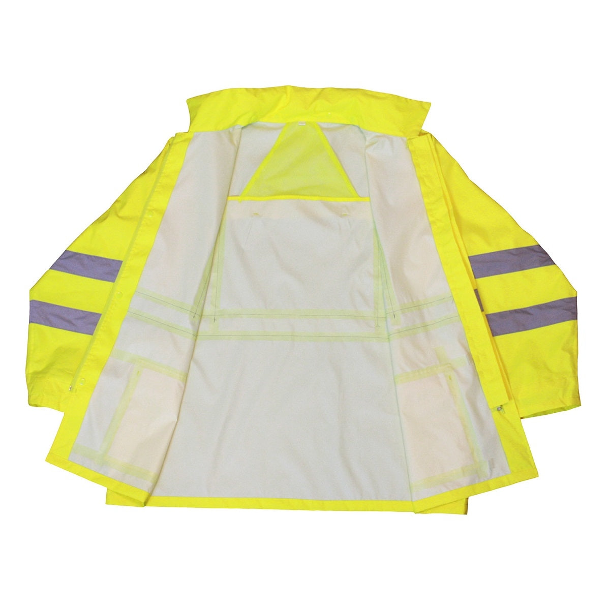 Yellow/Lime Rain Jacket - Radians - Lightweight Protection