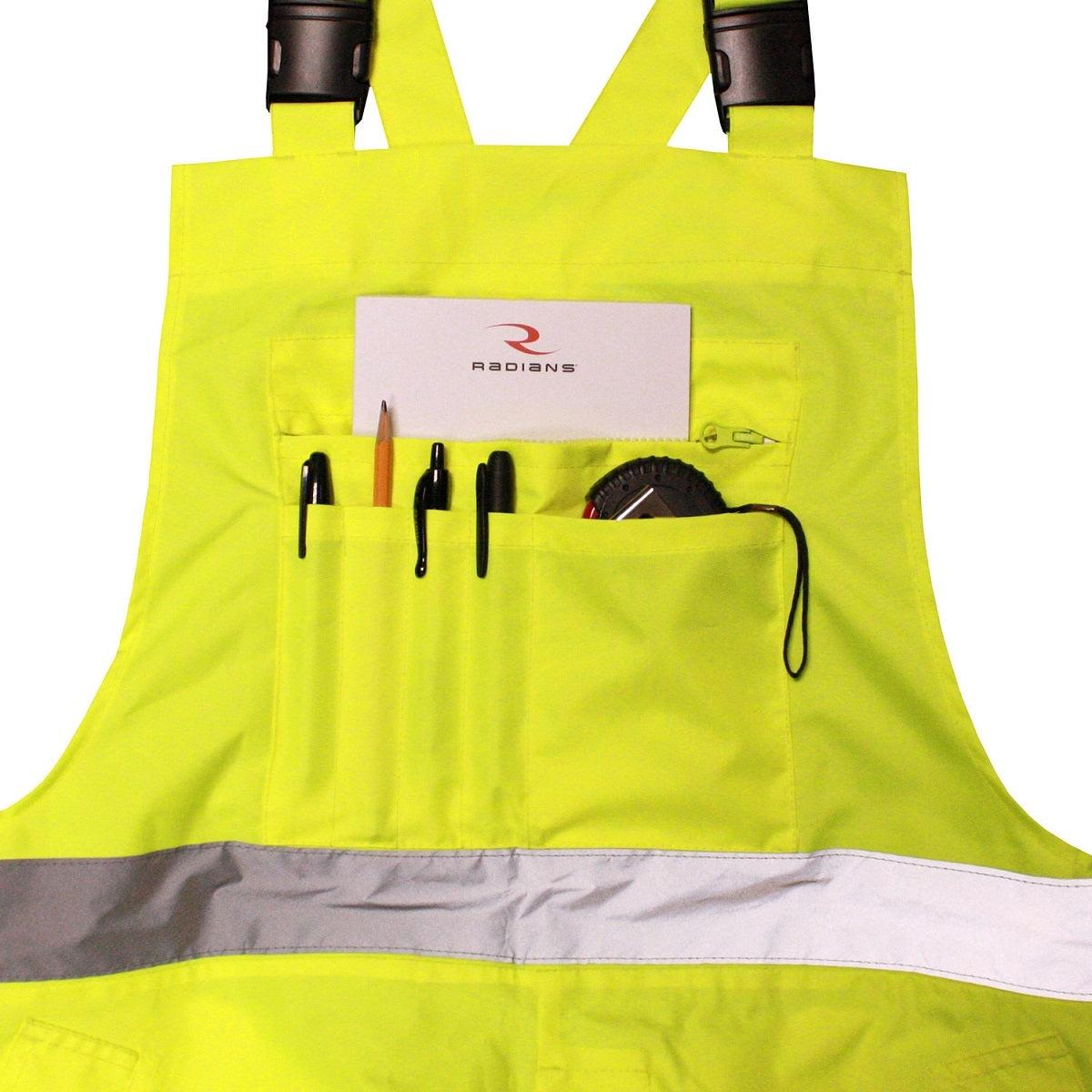 Yellow/Black Rain Pants - Radians - High-Visibility Waterproof