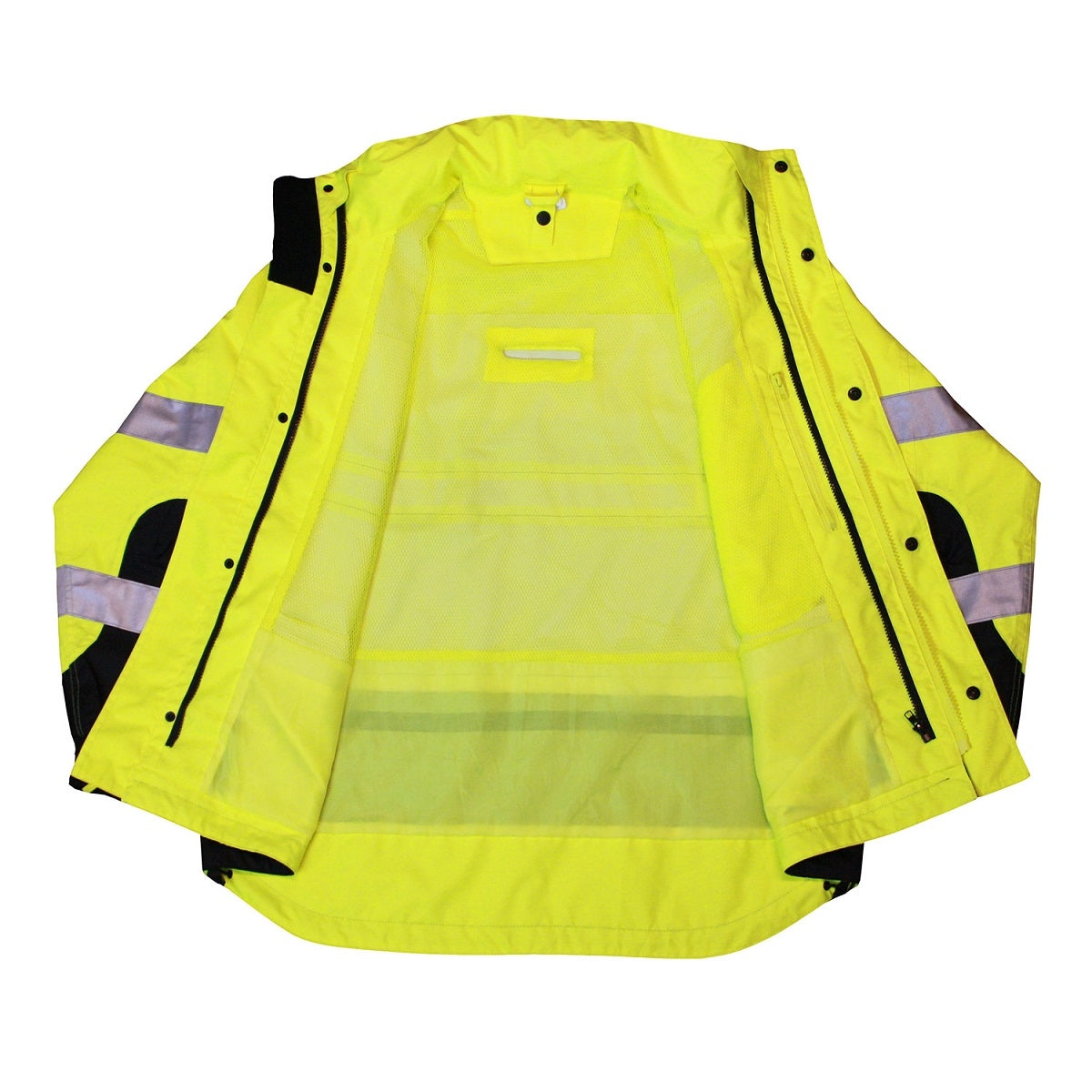 Yellow/Lime Rain Jacket - Radians - Heavy Duty Waterproof
