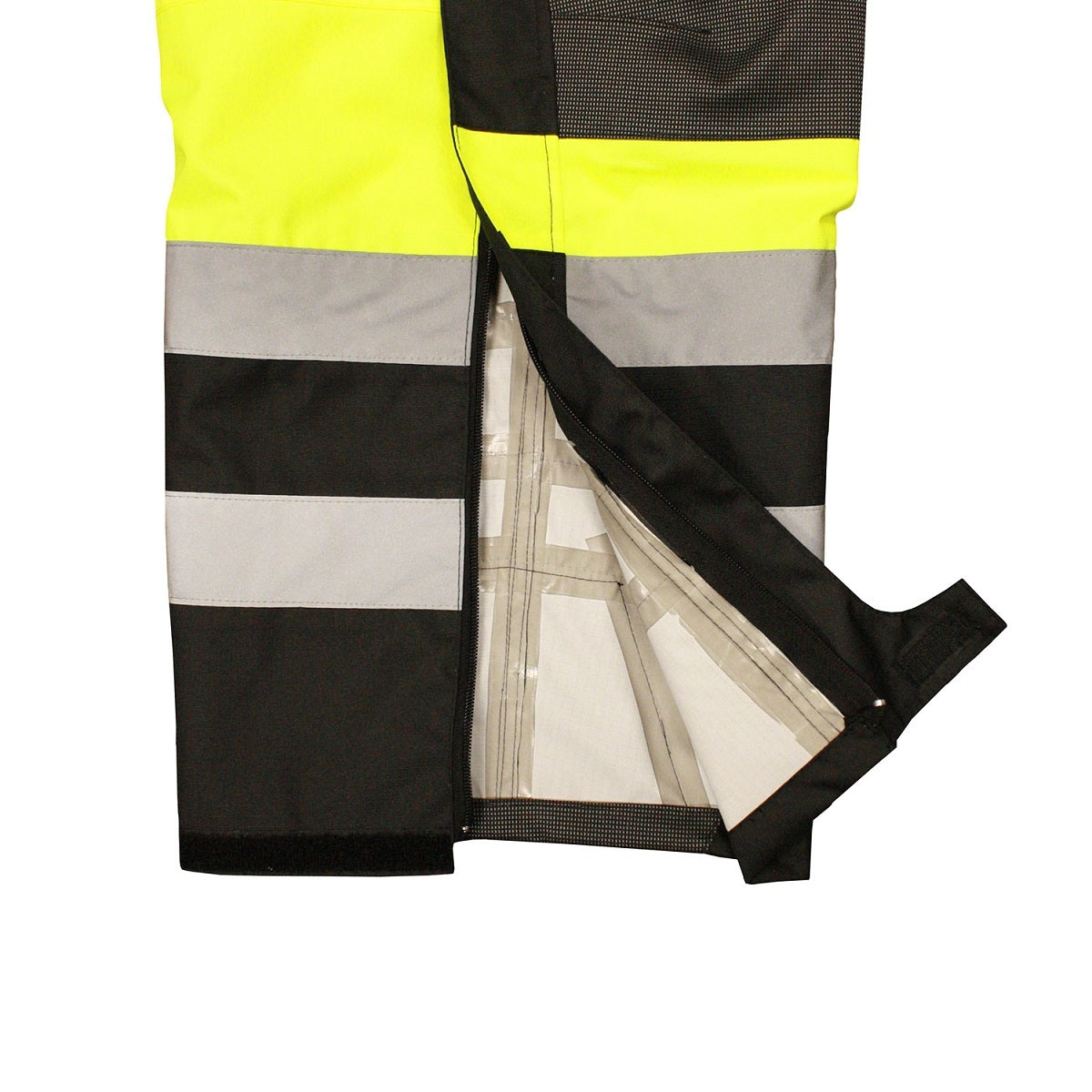 Black/Yellow Rain Pants - Radians - Heavy Duty Waterproof