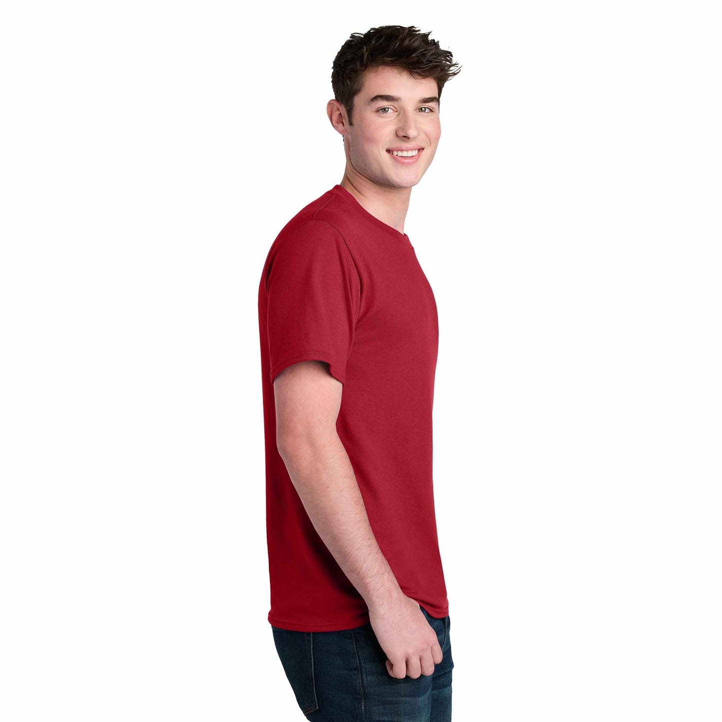 Aquatic Blue T-Shirts - Port & Company - Eco Friendly Cotton