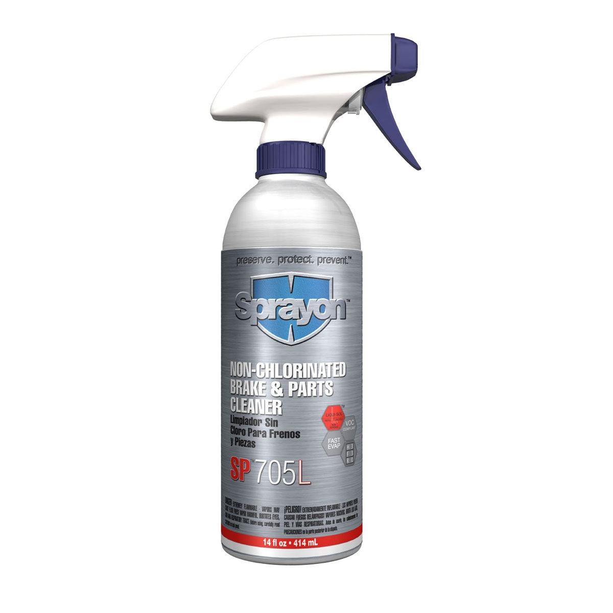 14 fl oz Spray Bottle Industrial Safety - Sprayon - Non-chlorinated