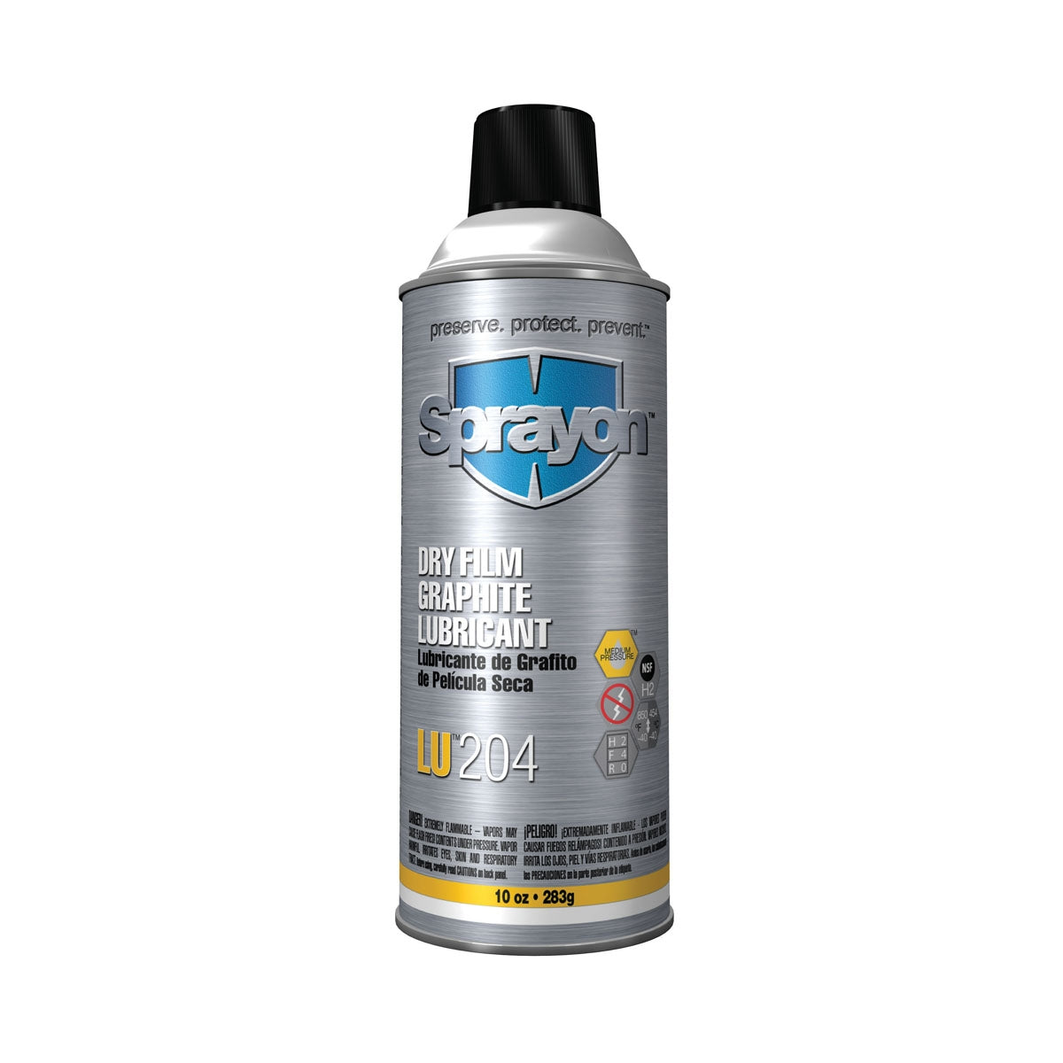 10 oz Aerosol Industrial Safety - Sprayon - Graphite Lubricant
