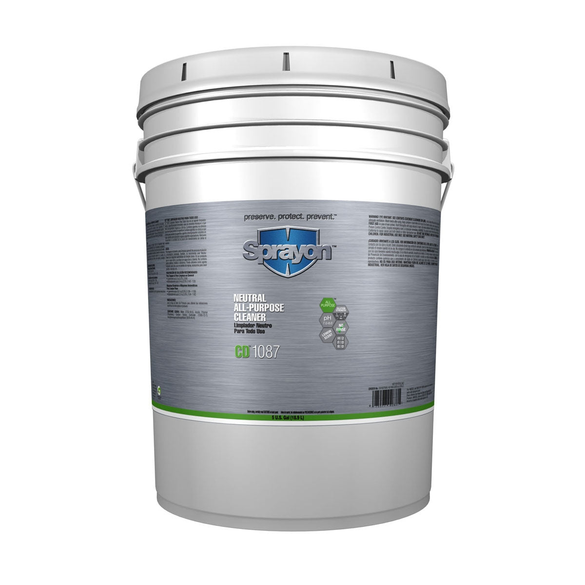 5 Gallon Bulk Container Industrial Safety - Sprayon - Cleaner