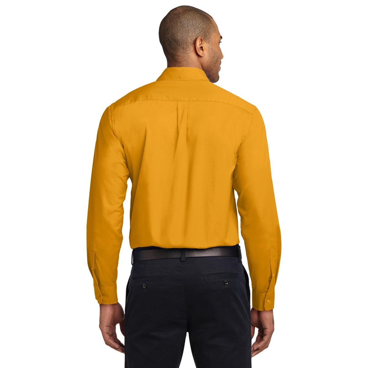 Athletic Gold Button Up Shirt - Port Authority - Easy Care