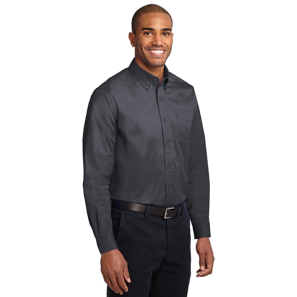 Athletic Gold Button Up Shirt - Port Authority - Easy Care