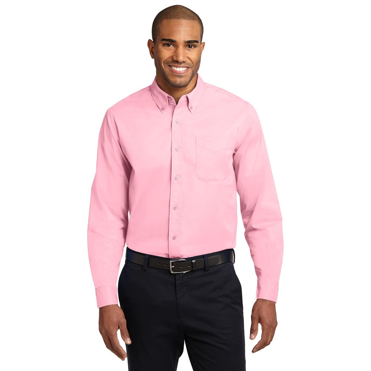 Athletic Gold Button Up Shirt - Port Authority - Easy Care