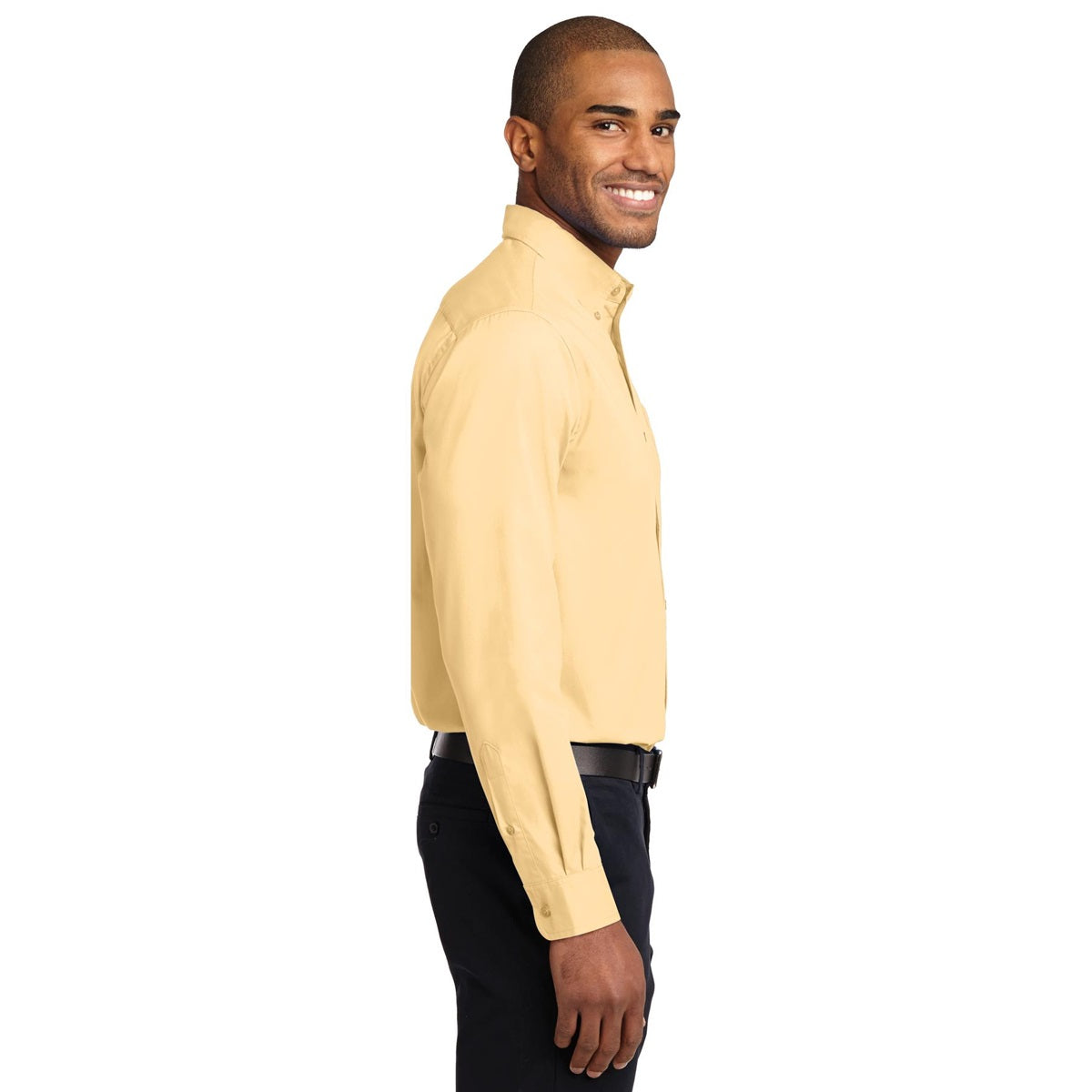 Athletic Gold Button Up Shirt - Port Authority - Easy Care