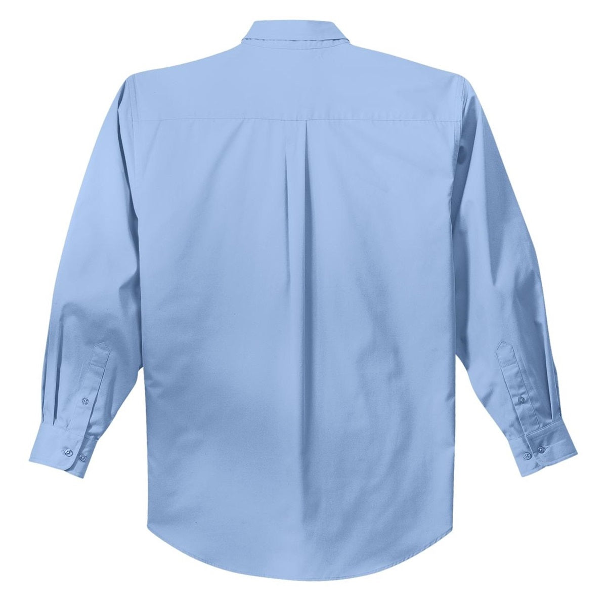 Black/Light Stone Button Up Shirt - Port Authority - Durable