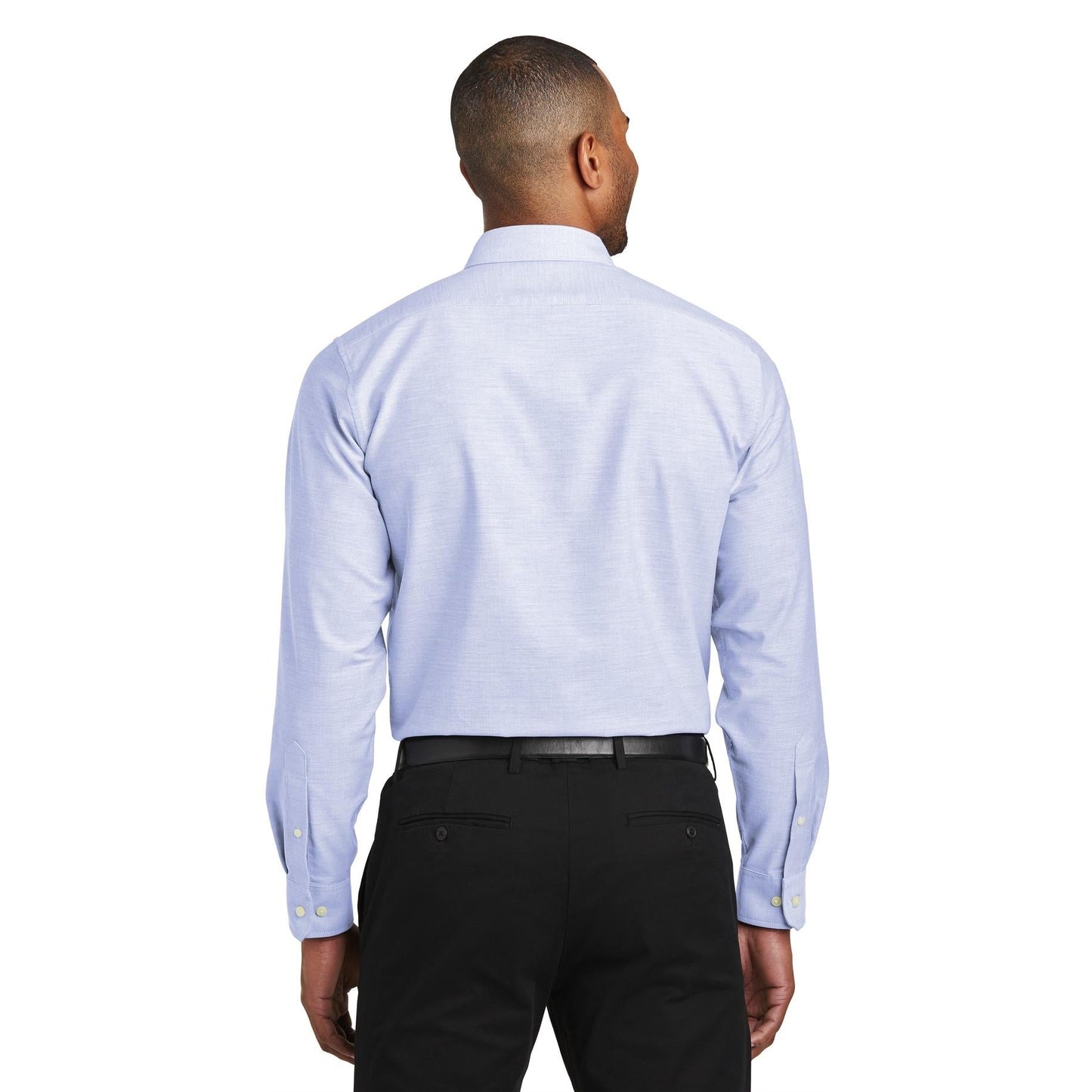 Oxford Blue Button Up Shirt - Port Authority - Soft Feel