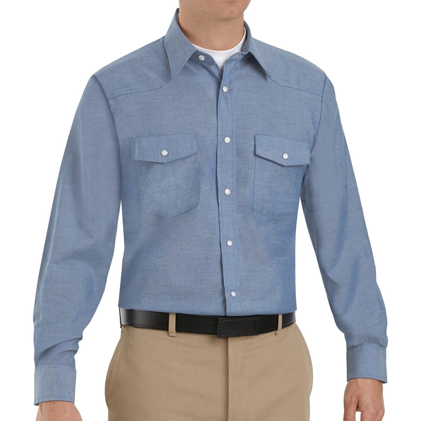 Long Sleeve Button Up Shirts - Red Kap - Western Style