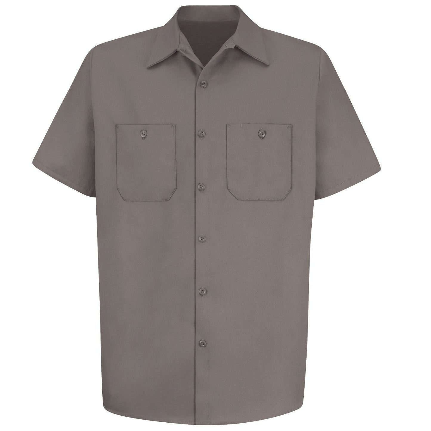 Dark Navy Button Up Shirt - Red Kap - Wrinkle Resistant