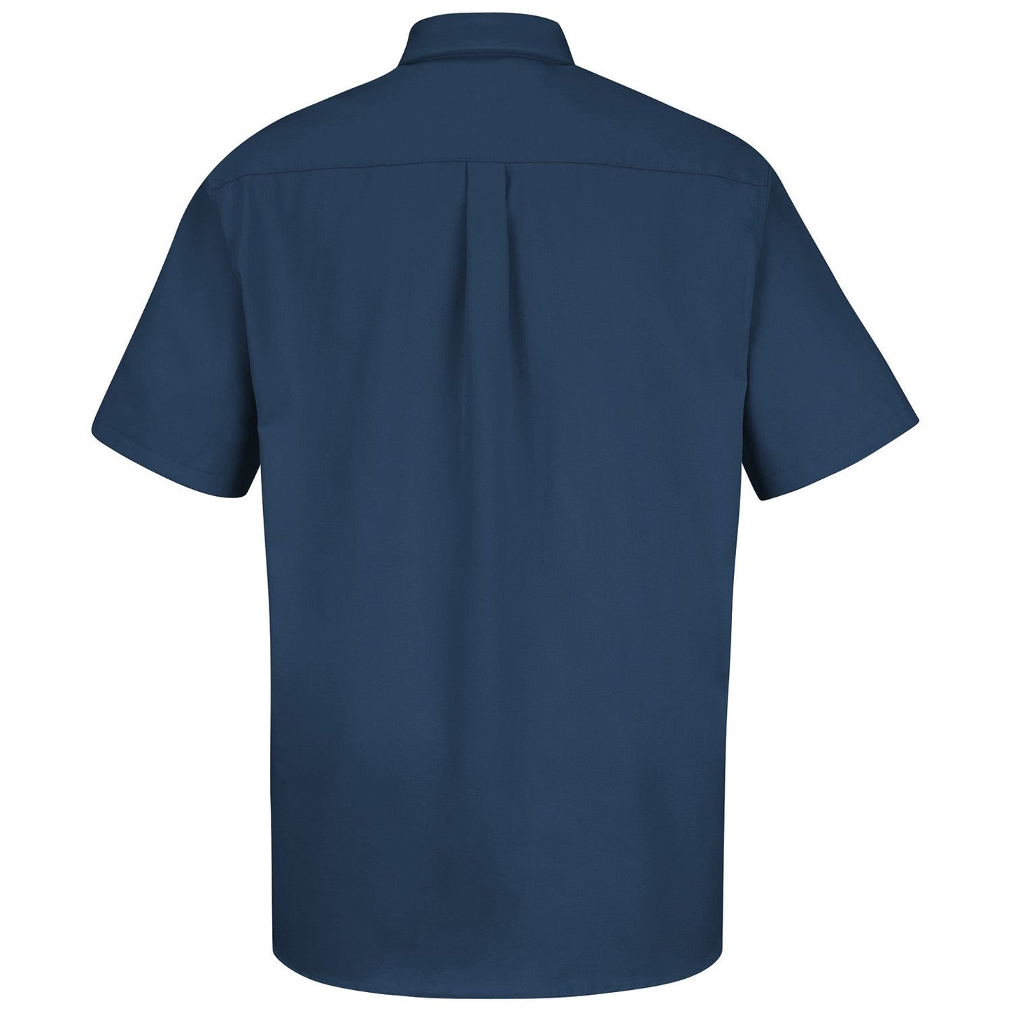 Navy Button Up Shirt - Red Kap - Contrast Cotton