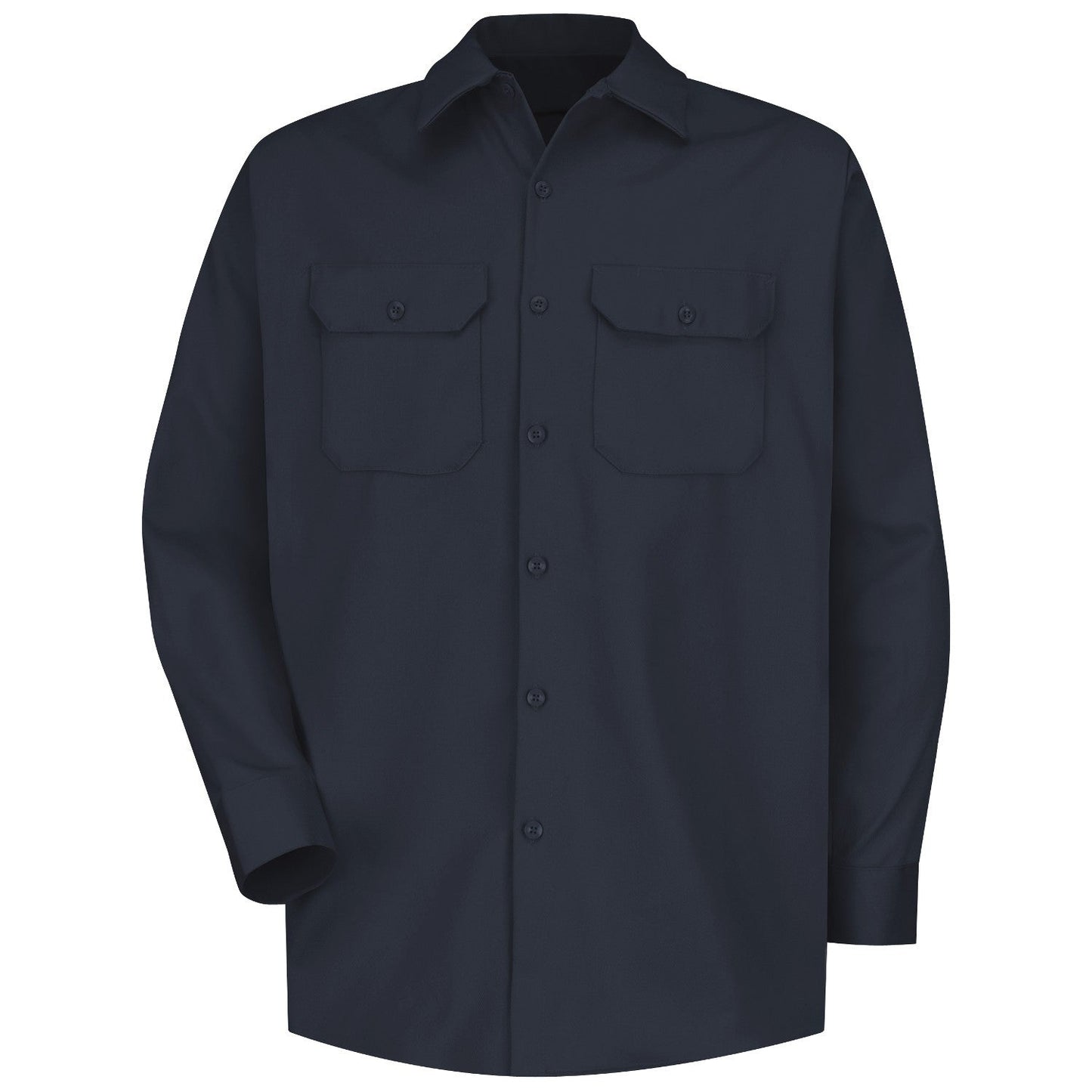 Charcoal Button Up Shirts - Red Kap - Heavyweight Cotton