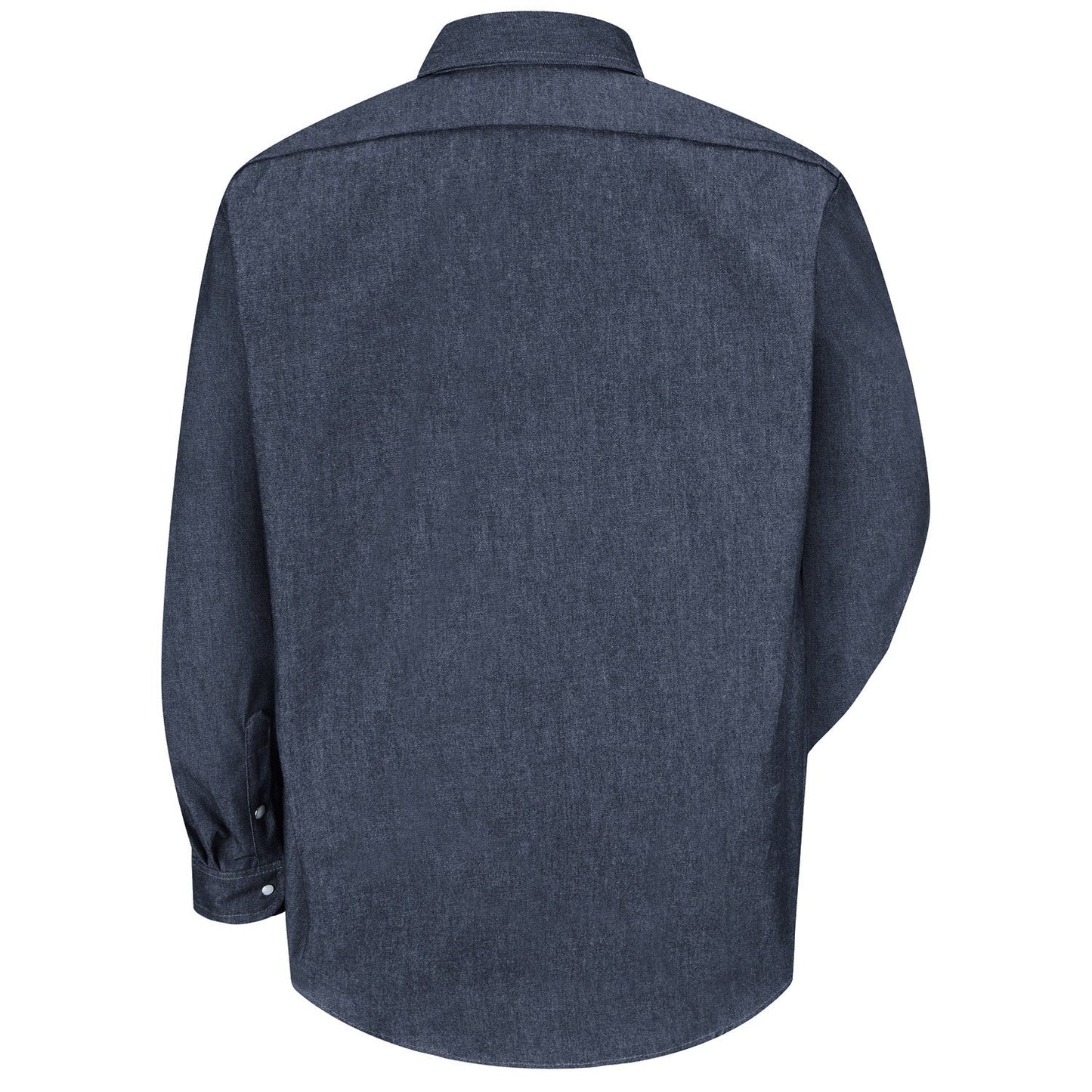 Long Sleeve Denim Shirt - Red Kap - Durable Fabric