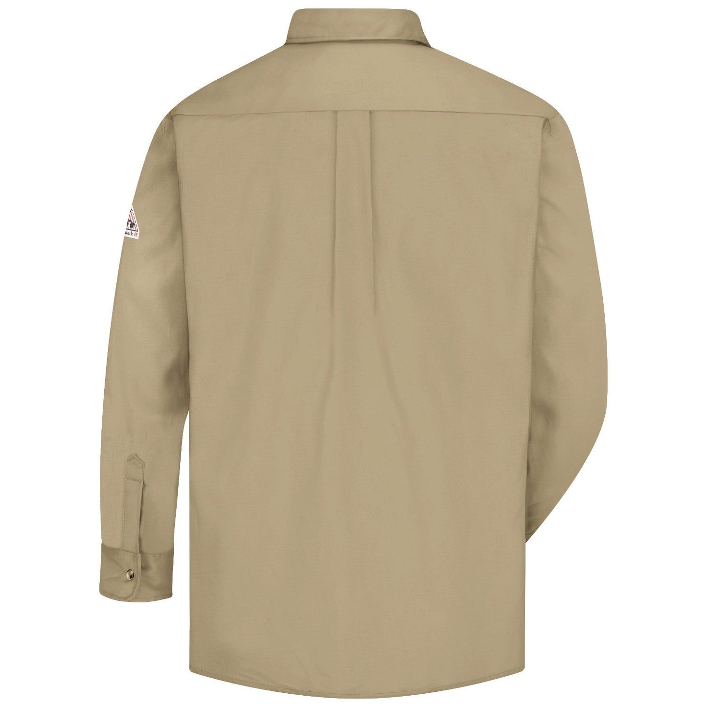Khaki Button Down Shirt - Bulwark FR - Lightweight Design
