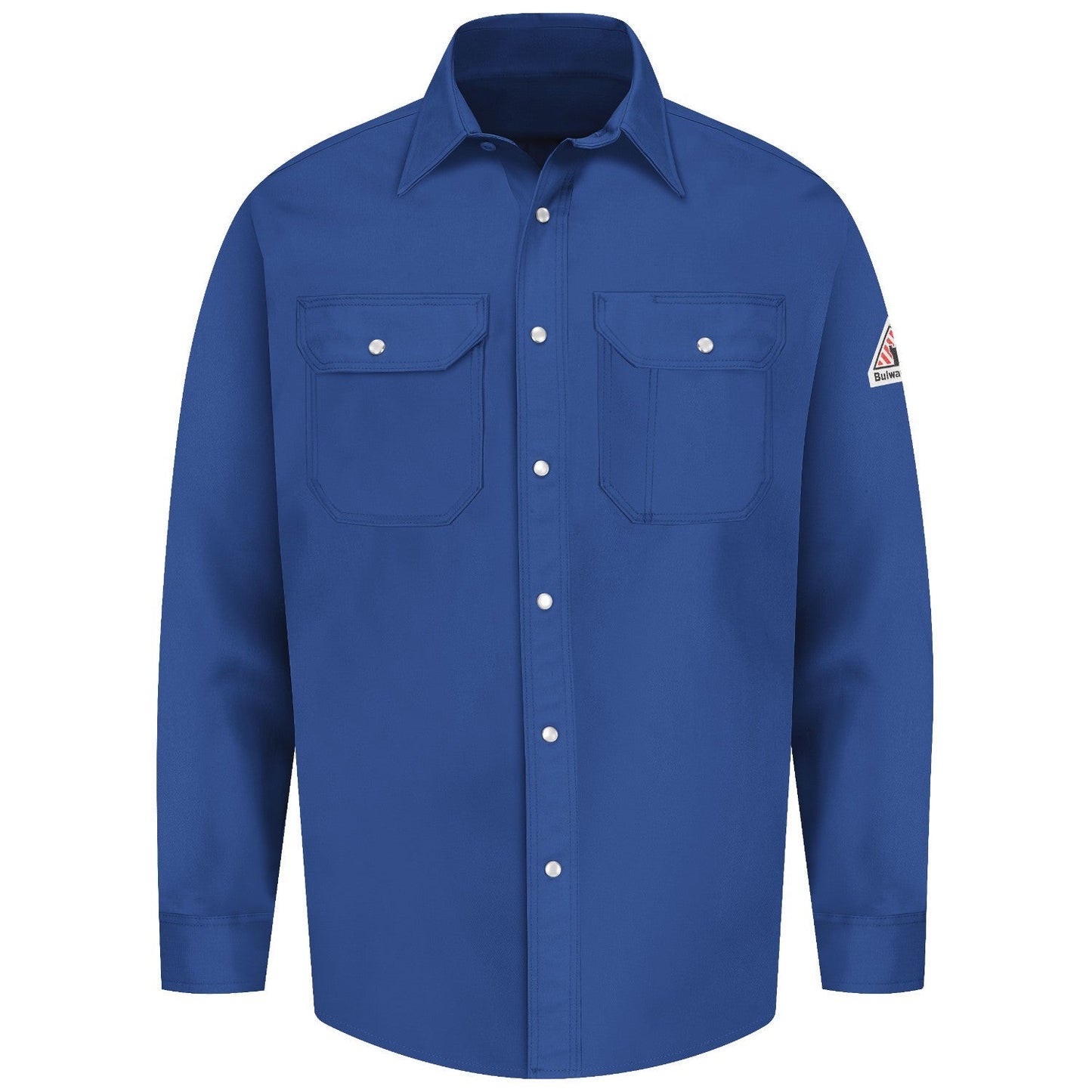 Royal Blue Button Up Shirts - Bulwark FR - Flame Resistant
