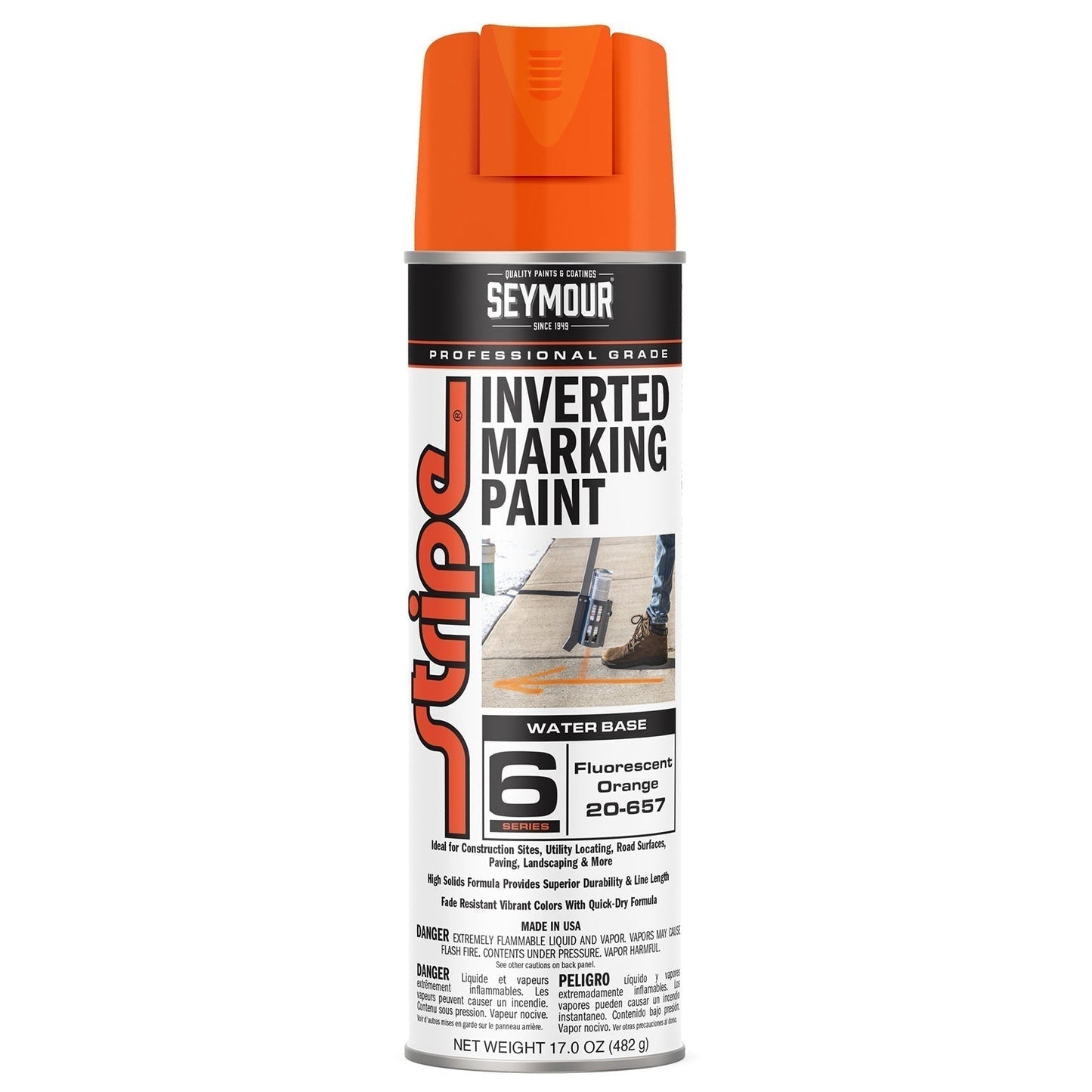 20 oz Marking Paint - Seymour - Water Based Fast-Drying