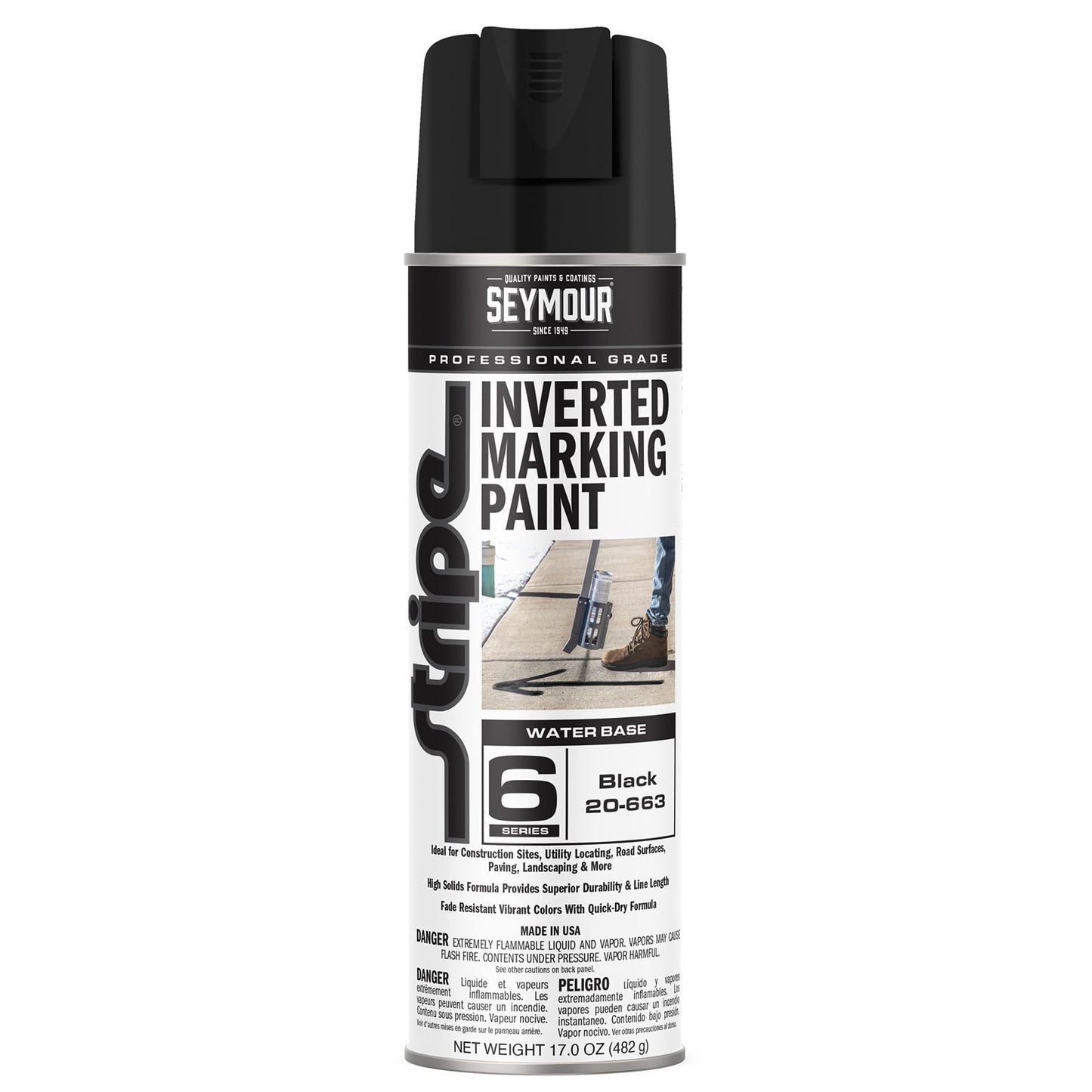 20 oz Marking Paint - Seymour - Water Based Fast-Drying