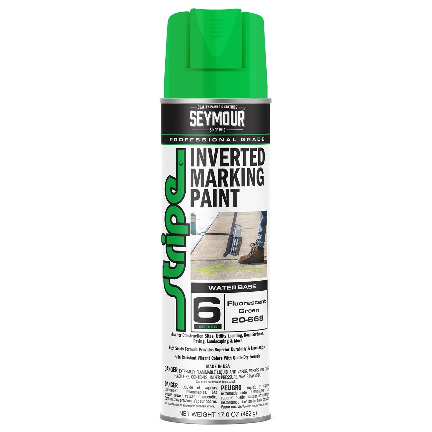20 oz Marking Paint - Seymour - Water Based Fast-Drying
