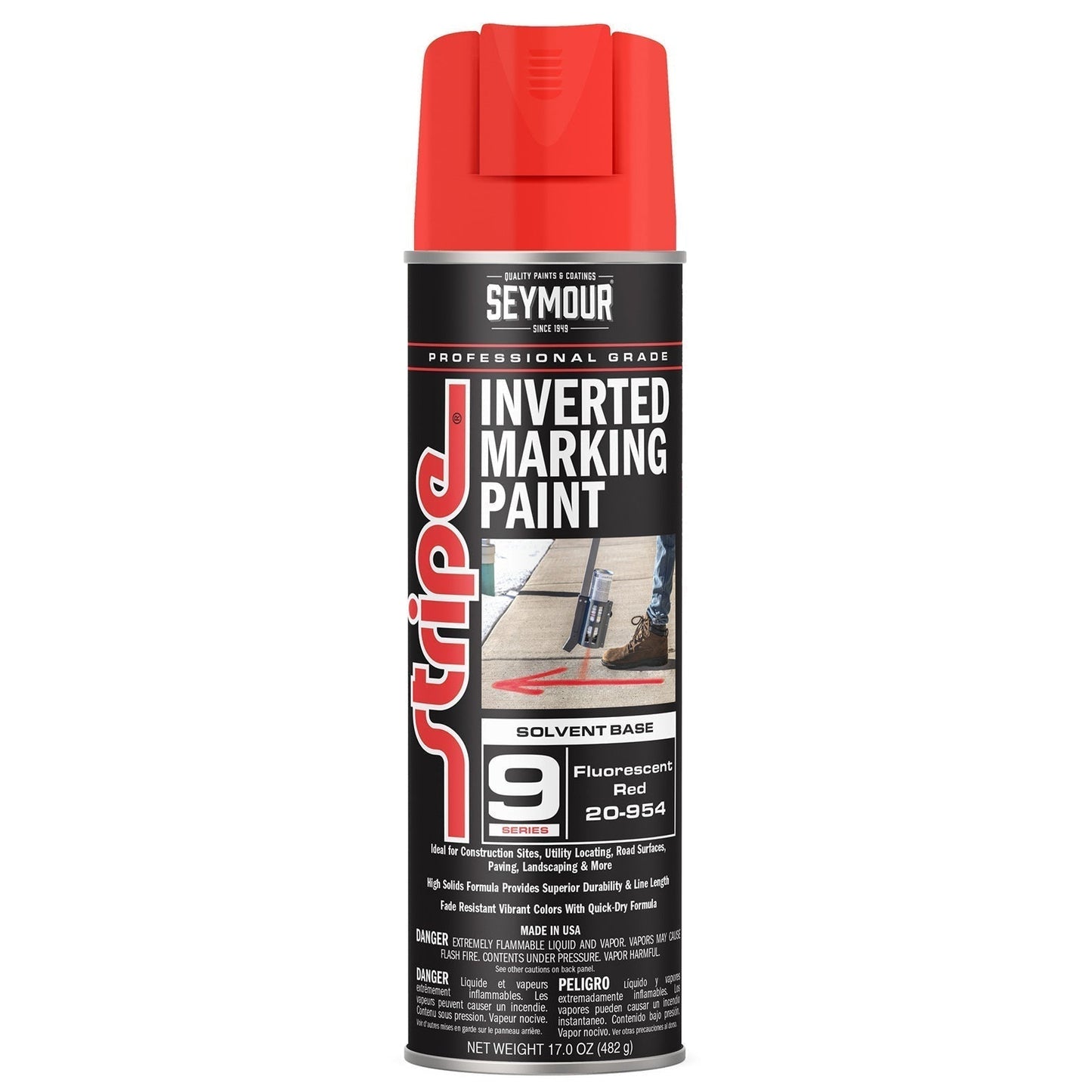 20 oz Marking Paint - Seymour - Fast-Drying Formula