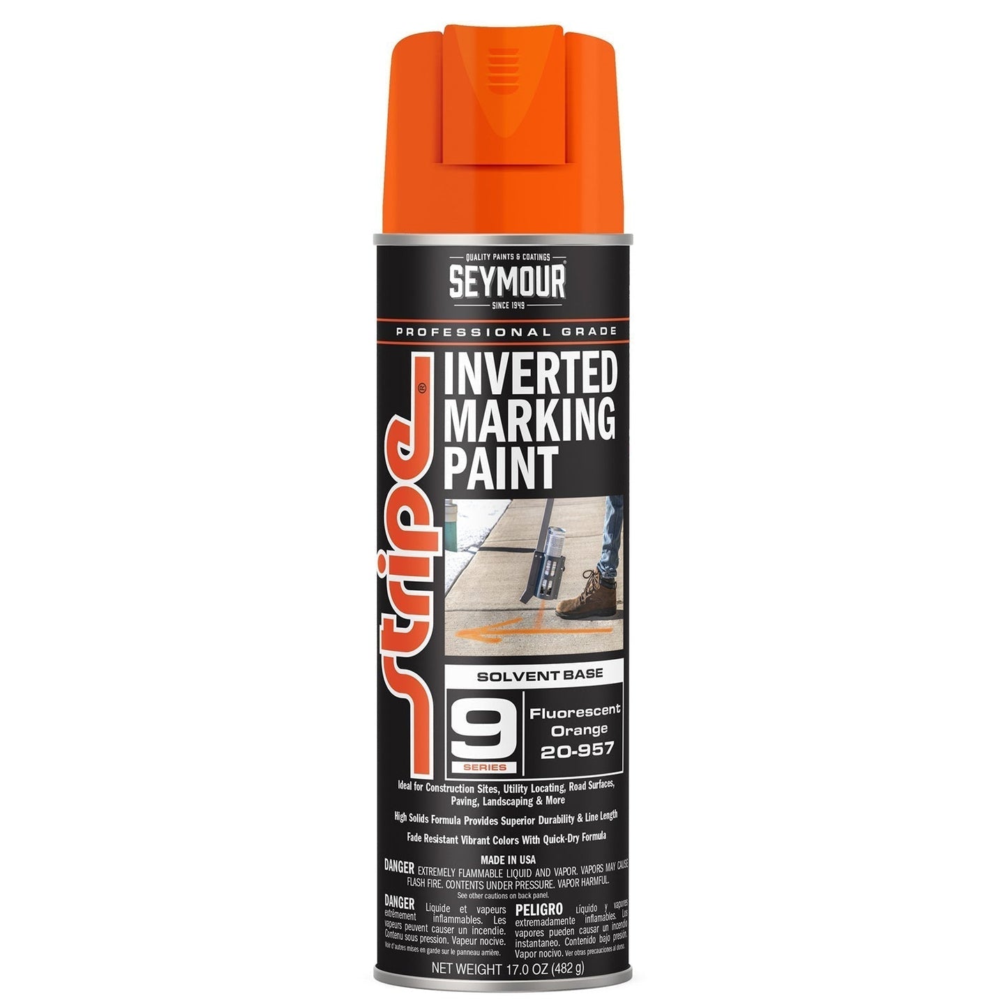 20 oz Marking Paint - Seymour - Fast-Drying Formula