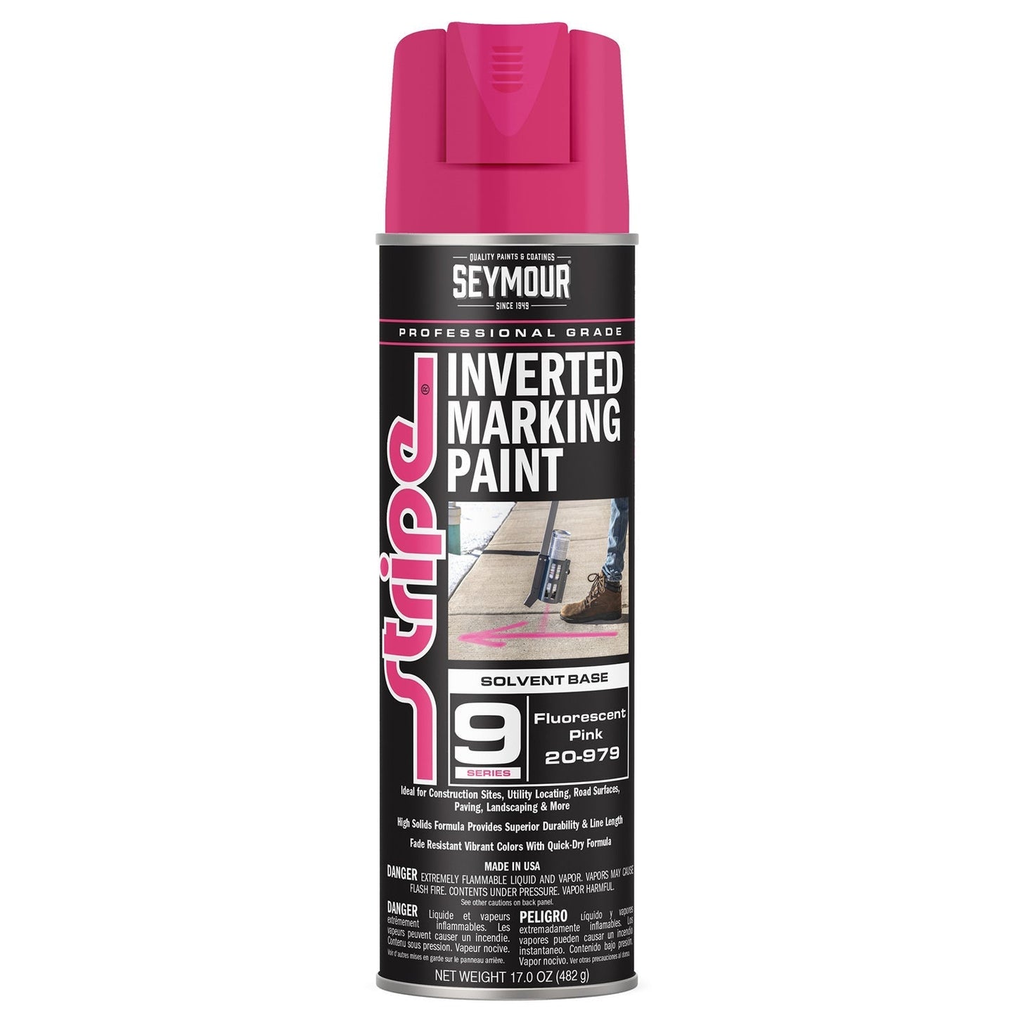 20 oz Marking Paint - Seymour - Fast-Drying Formula