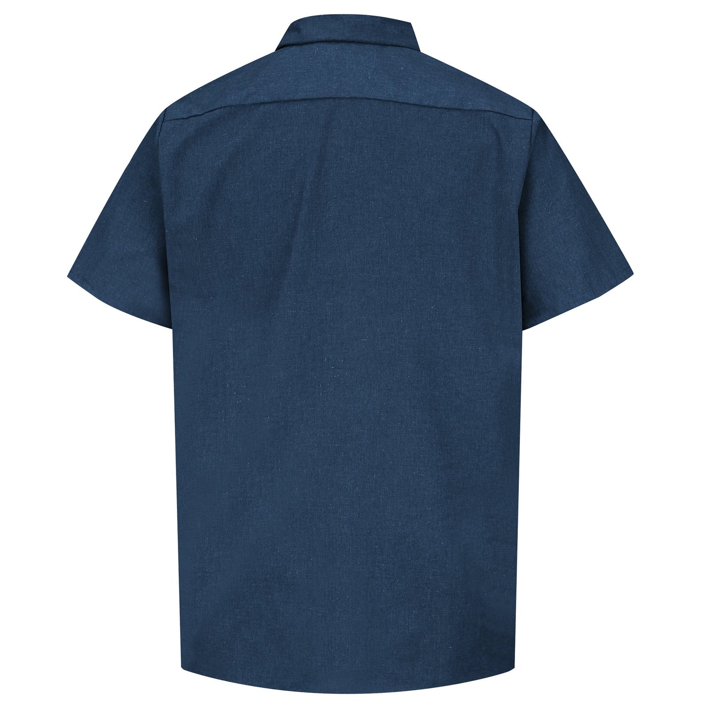 Navy Button Up Shirts - Red Kap - Durable Poplin Uniform