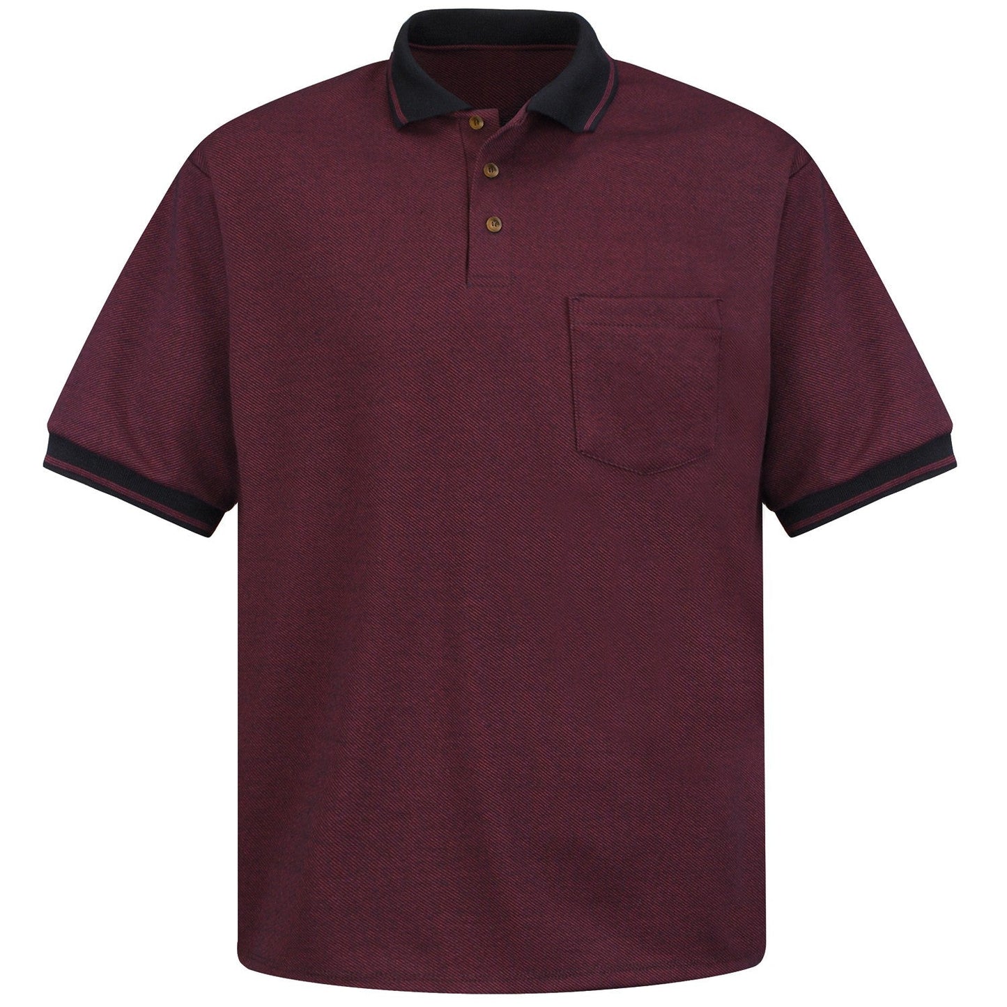 Charcoal Polo Shirt - Red Kap - Performance Knit