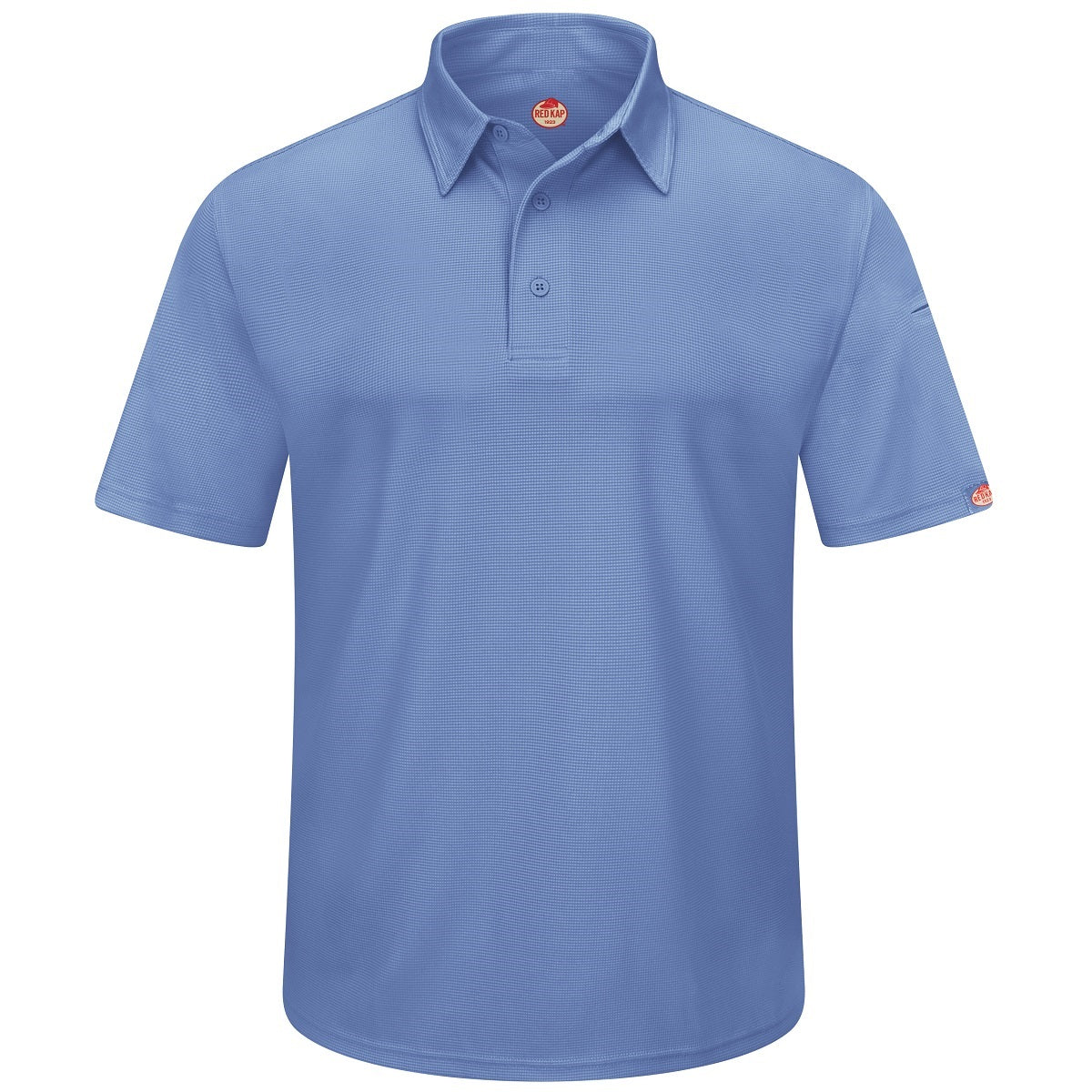 Black Polo Shirts - Red Kap - Performance Knit Flex