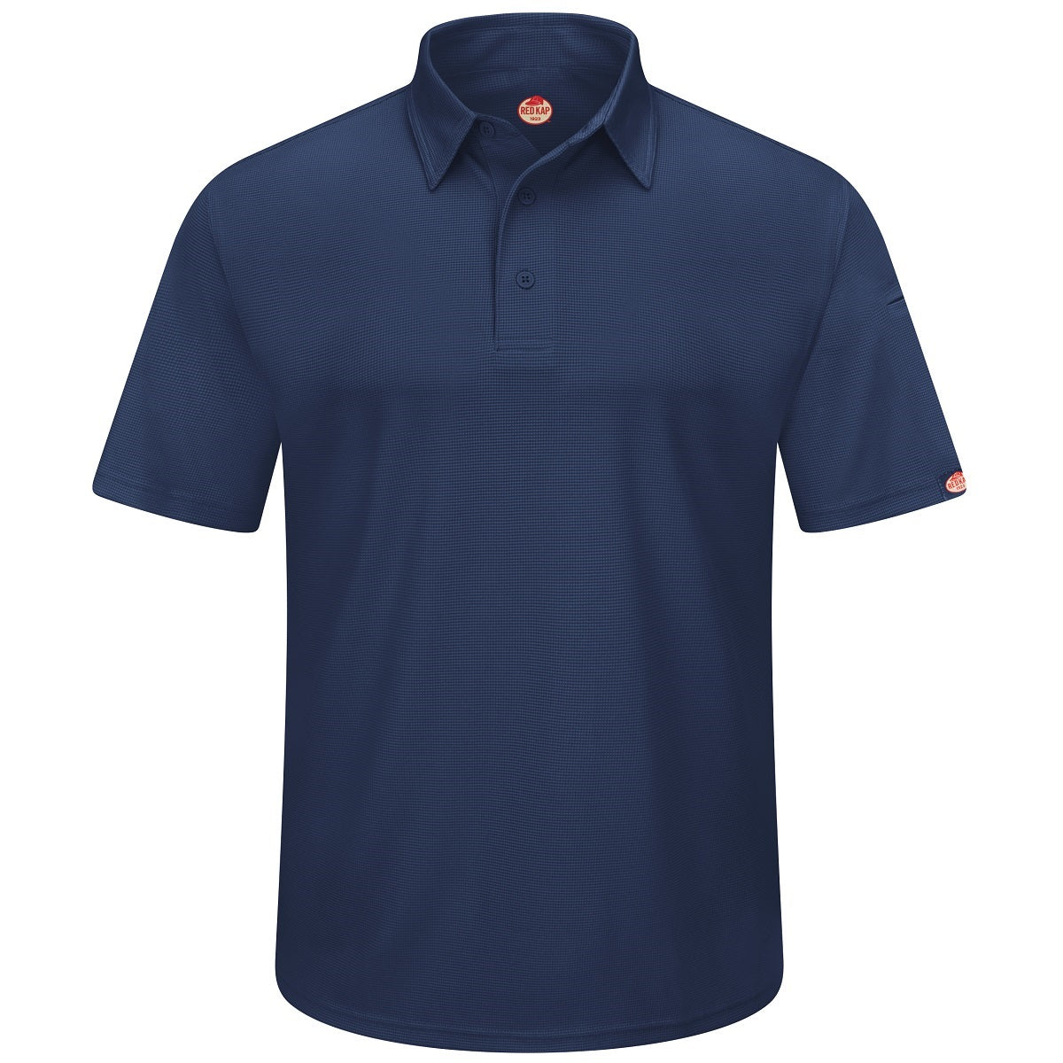 Black Polo Shirts - Red Kap - Performance Knit Flex