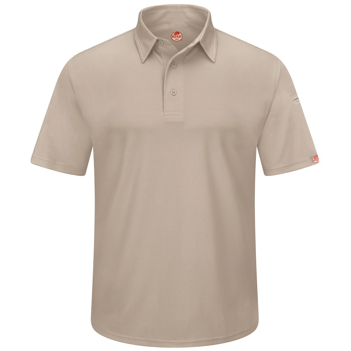 Black Polo Shirts - Red Kap - Performance Knit Flex