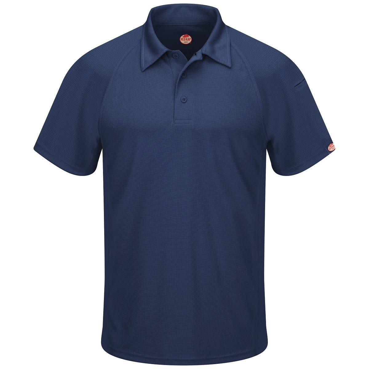 Black Polo Shirts - Red Kap - Performance Knit Flex Series