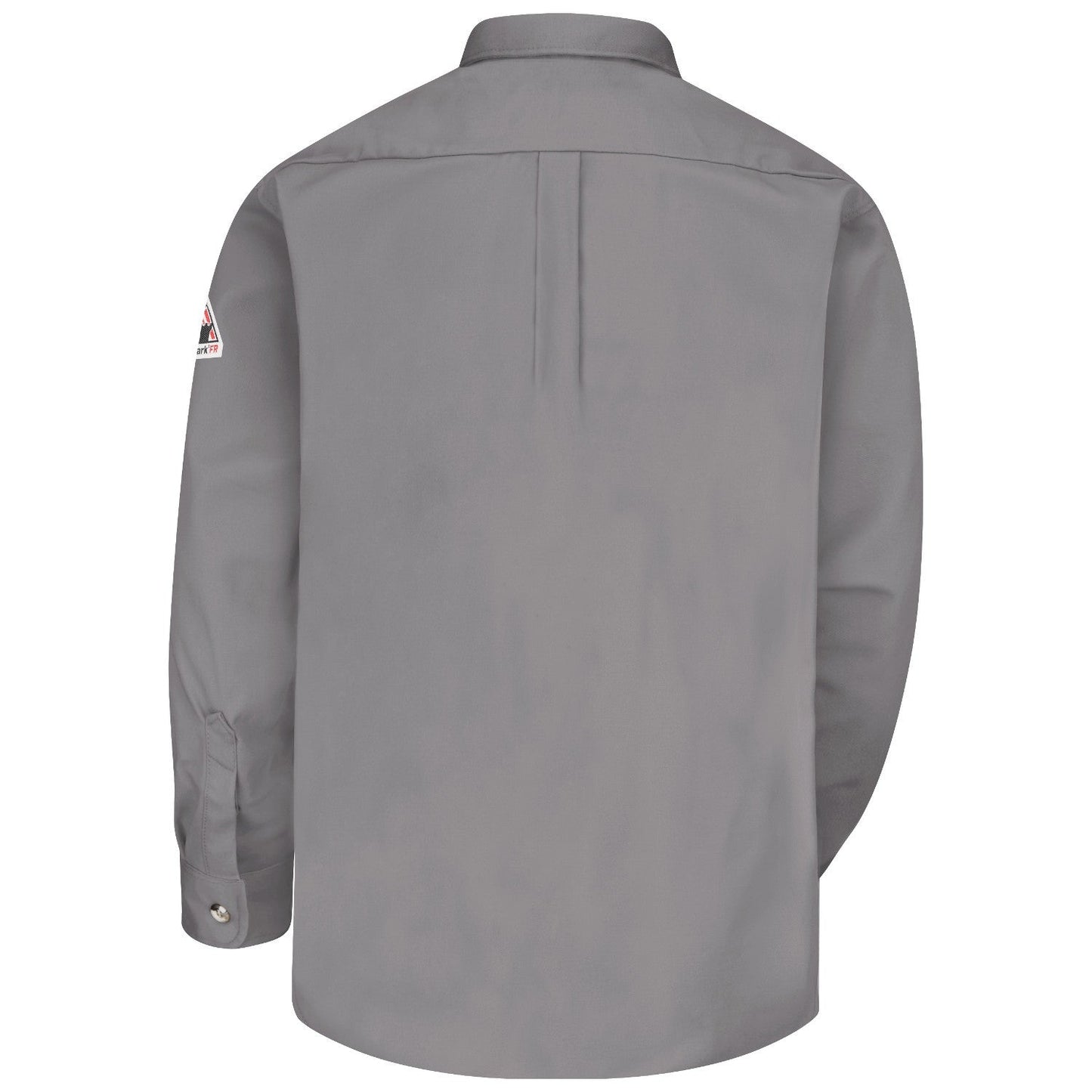 Grey Button Down Shirt - Bulwark FR - Midweight Comfort