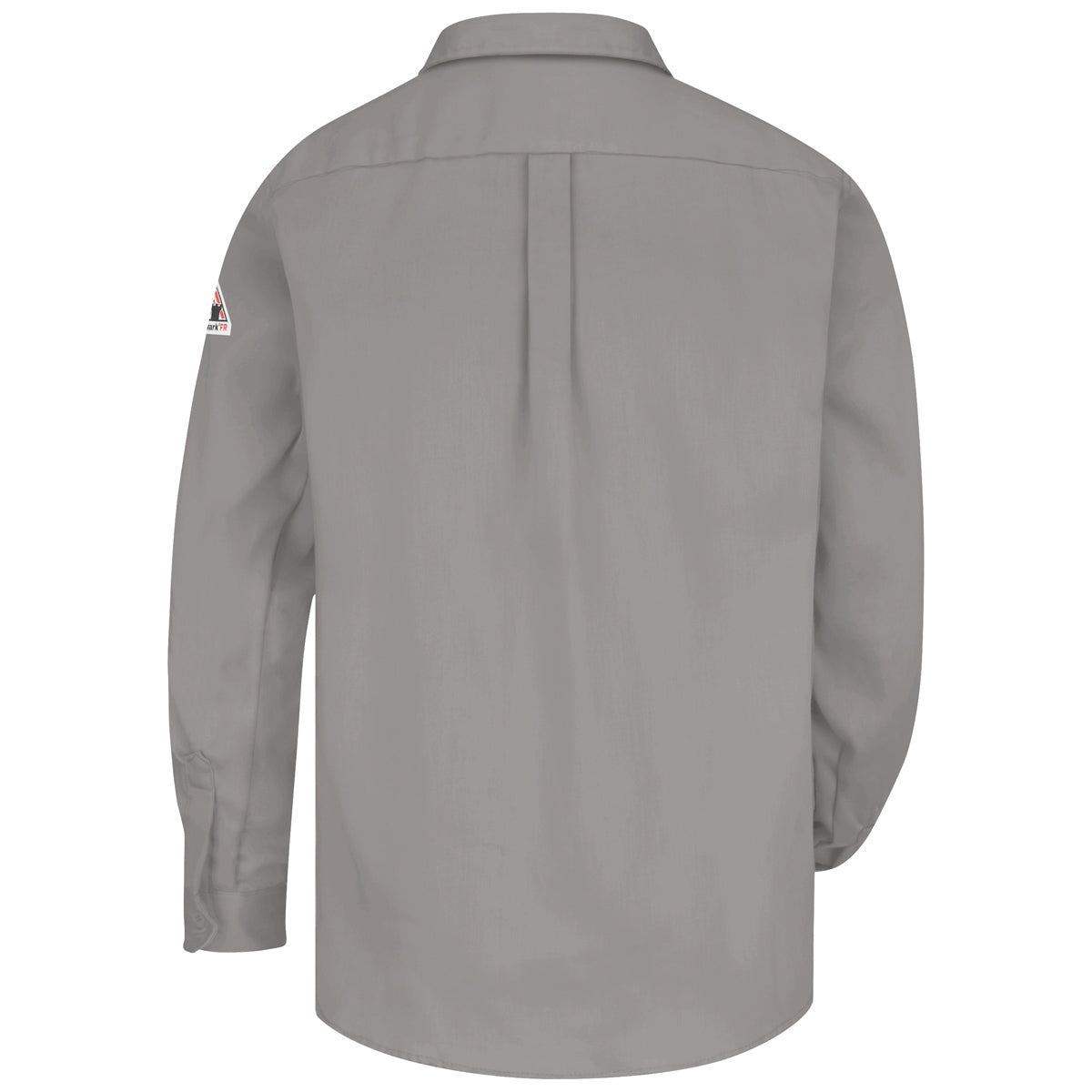 Grey Button Up Shirt - Bulwark FR - Flame Resistant