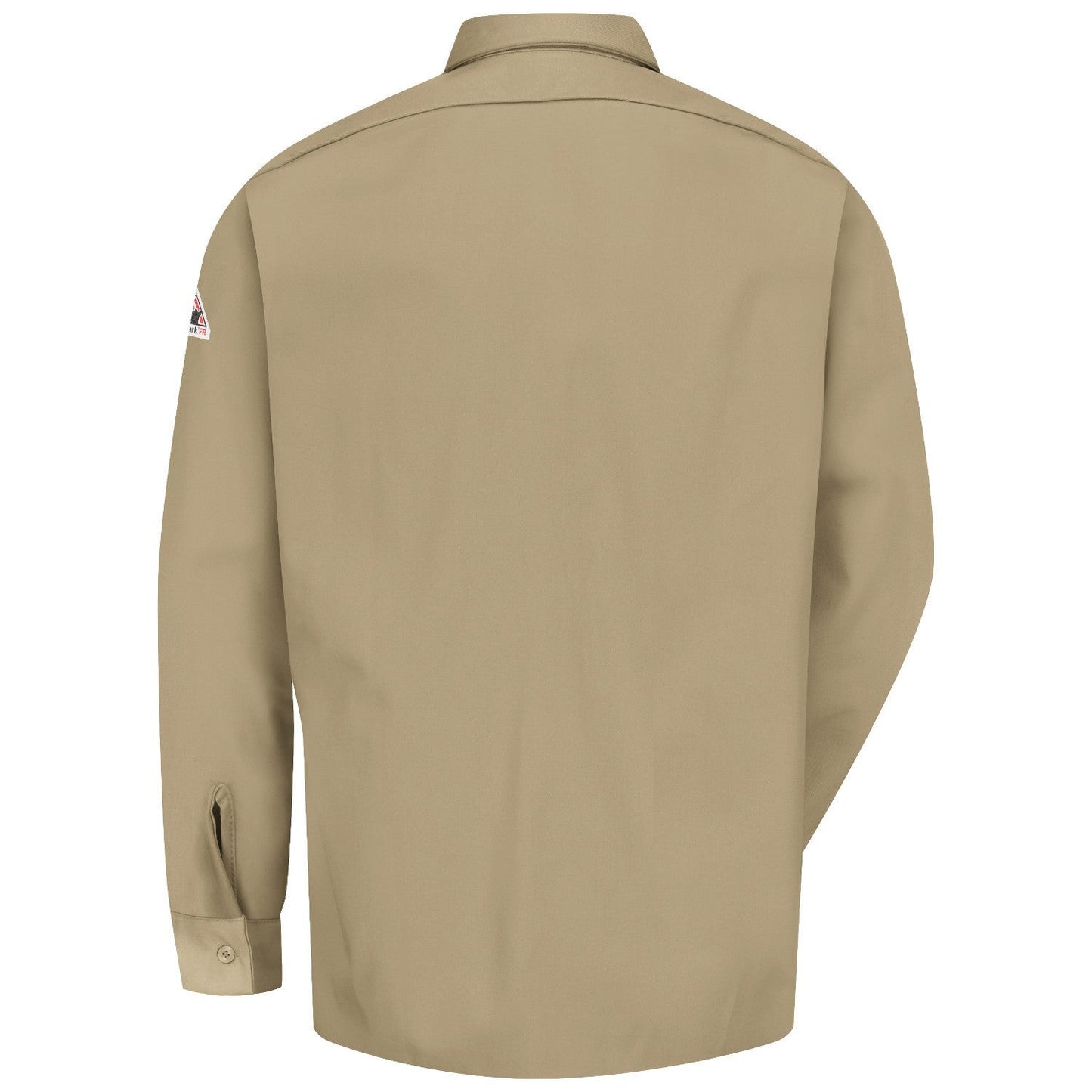 Grey Button Up Shirt - Bulwark FR - Flame Resistant