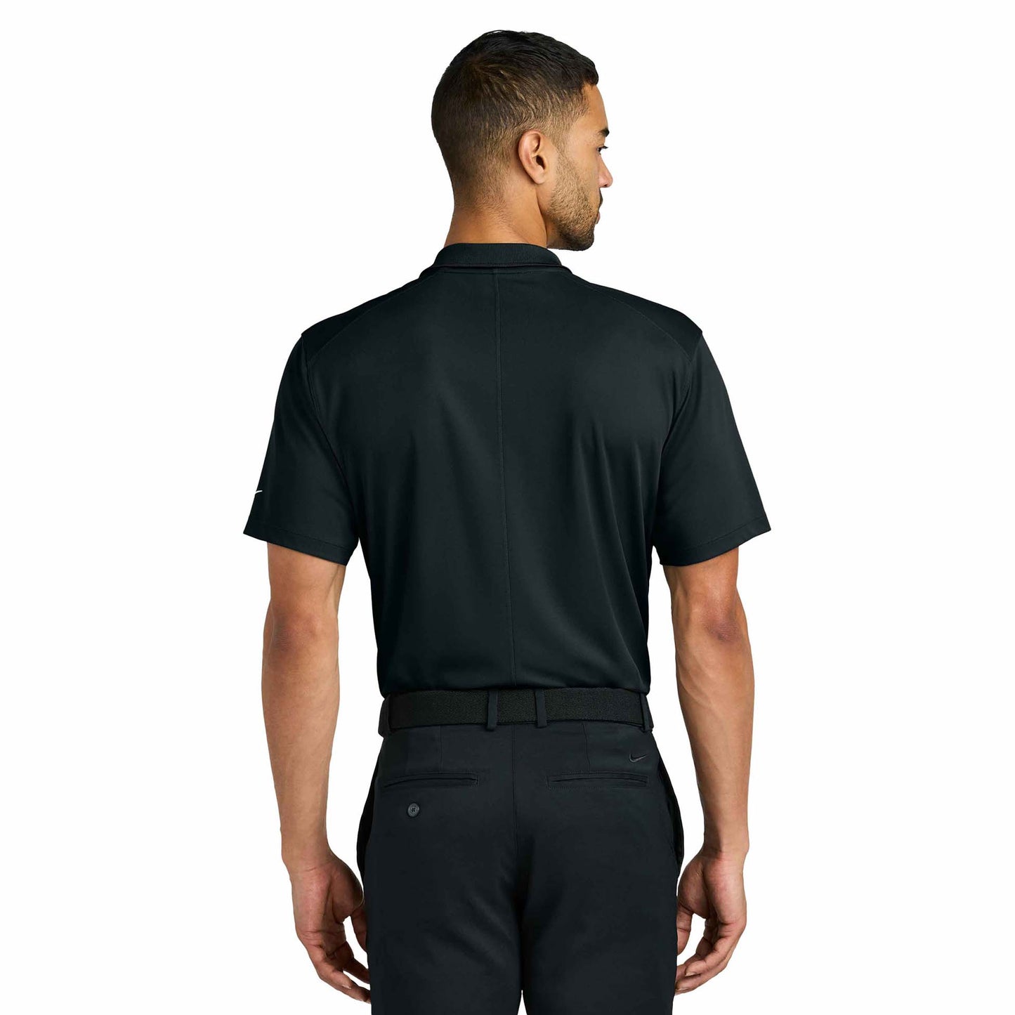 Black Polo Shirt - Nike - Dri-FIT Fabric