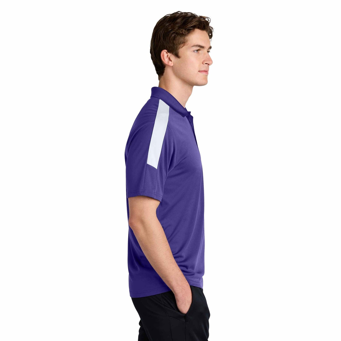 Black/Gold Polo Shirts - Sport-Tek - Stylish Moisture-Wicking